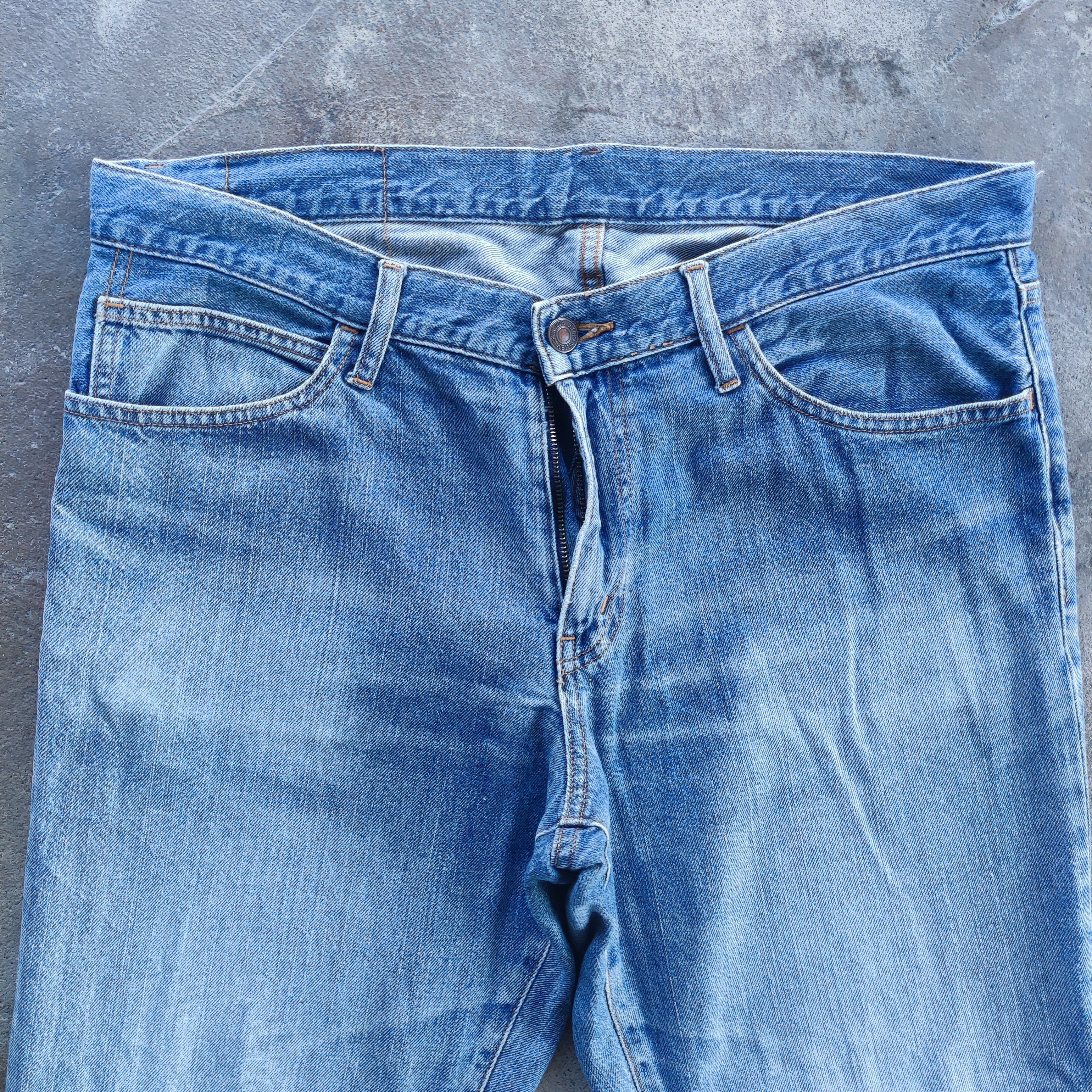Japanese Brand Vintage Japanese Brand Buggy Jeans Faded Pants Size US 37 - 3 Thumbnail