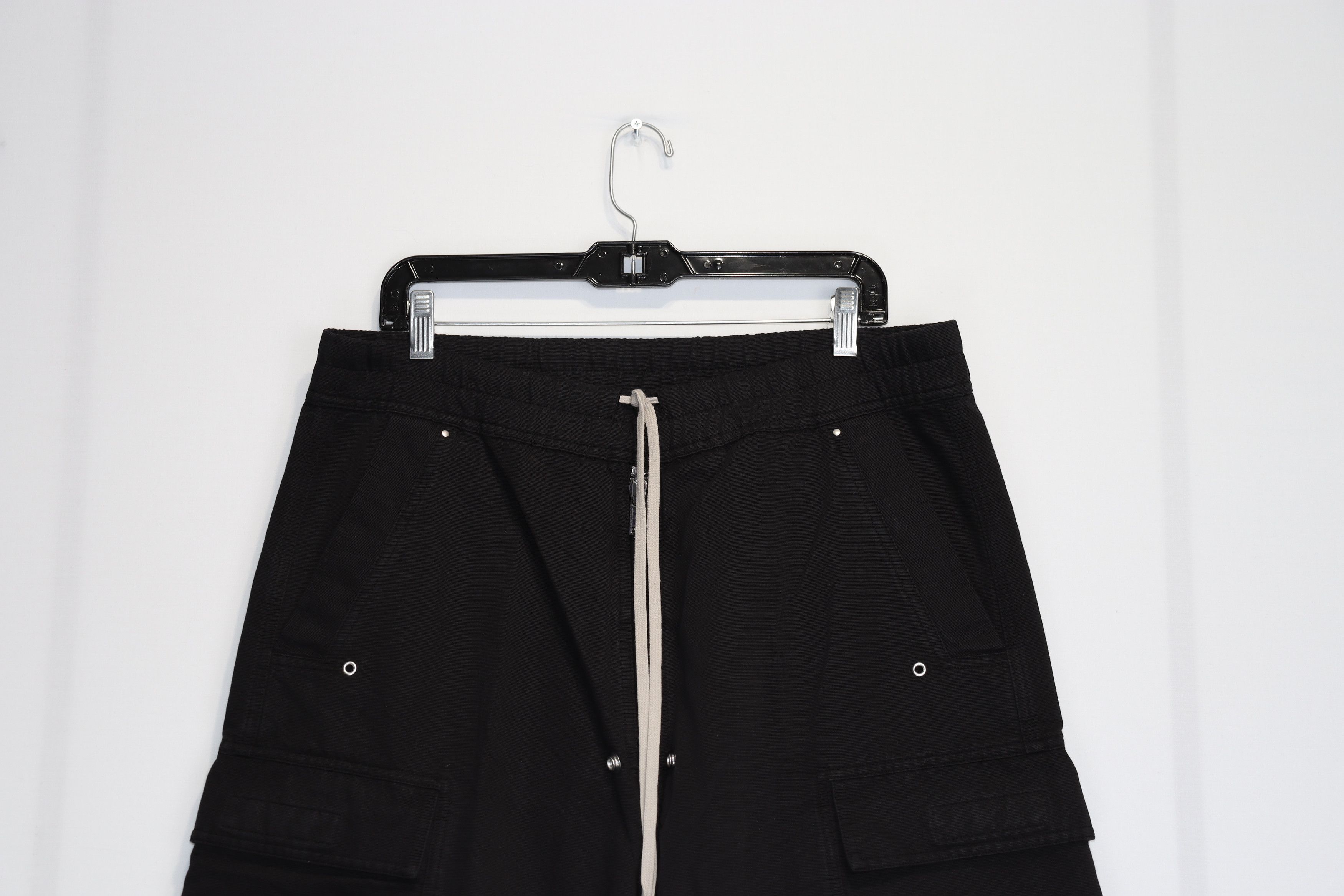 Rick Owens o1rshd1 Double Cargo Jumbo Belas in Black Size US 34 / EU 50 - 5 Thumbnail