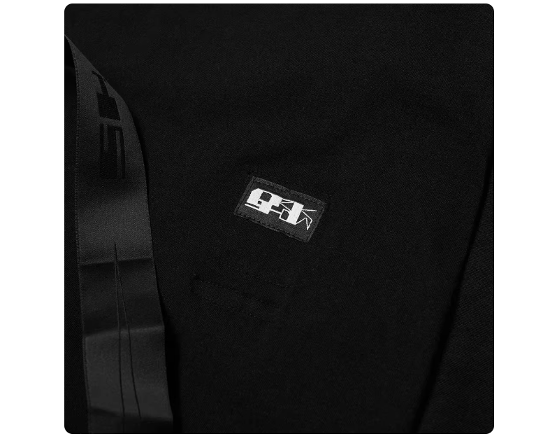 Rick Owens Rick Owens RO Jumbo men's black oversized T-shirt Size US S / EU 44-46 / 1 - 5 Thumbnail