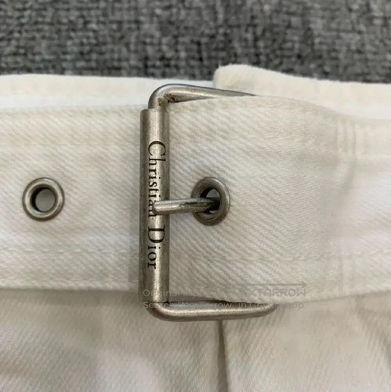 Dior Dior Women's White Cotton Shorts . Size 27" / US 4 / IT 40 - 6 Thumbnail