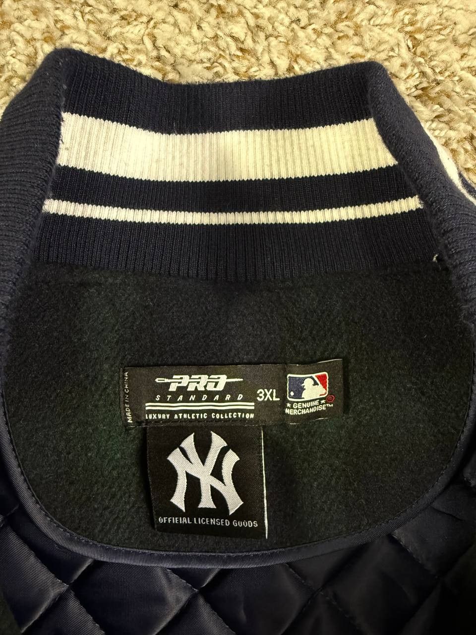 Pro Standard Pro Standard New York Yankees Plaid Varsity Jacket Size 3XL Size US XXL / EU 58 / 5 - 9 Thumbnail