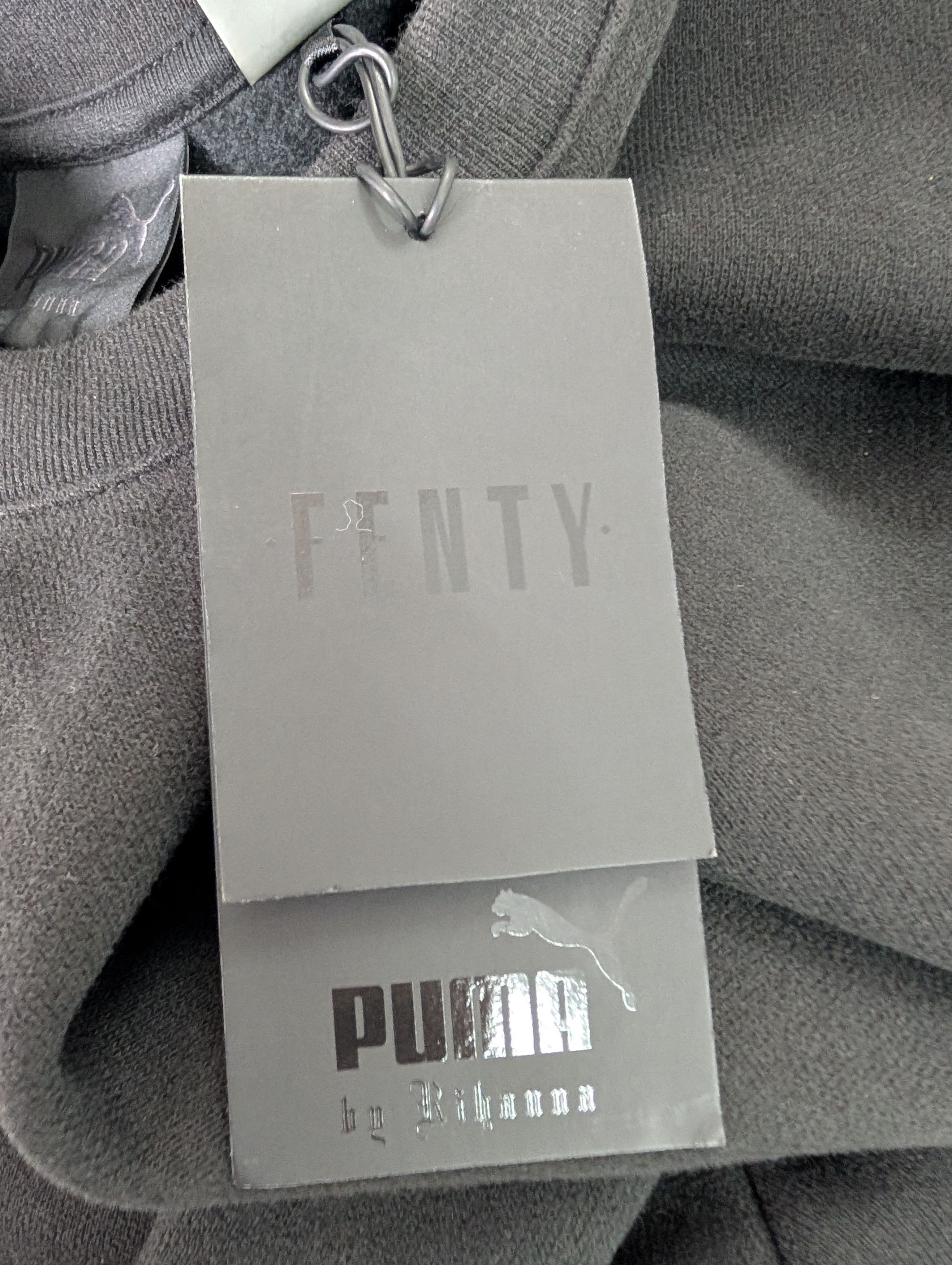 Fenty Fenty Black Puma x Fenty Cropped Sweatshirt Size M / US 6-8 / IT 42-44 - 8 Thumbnail