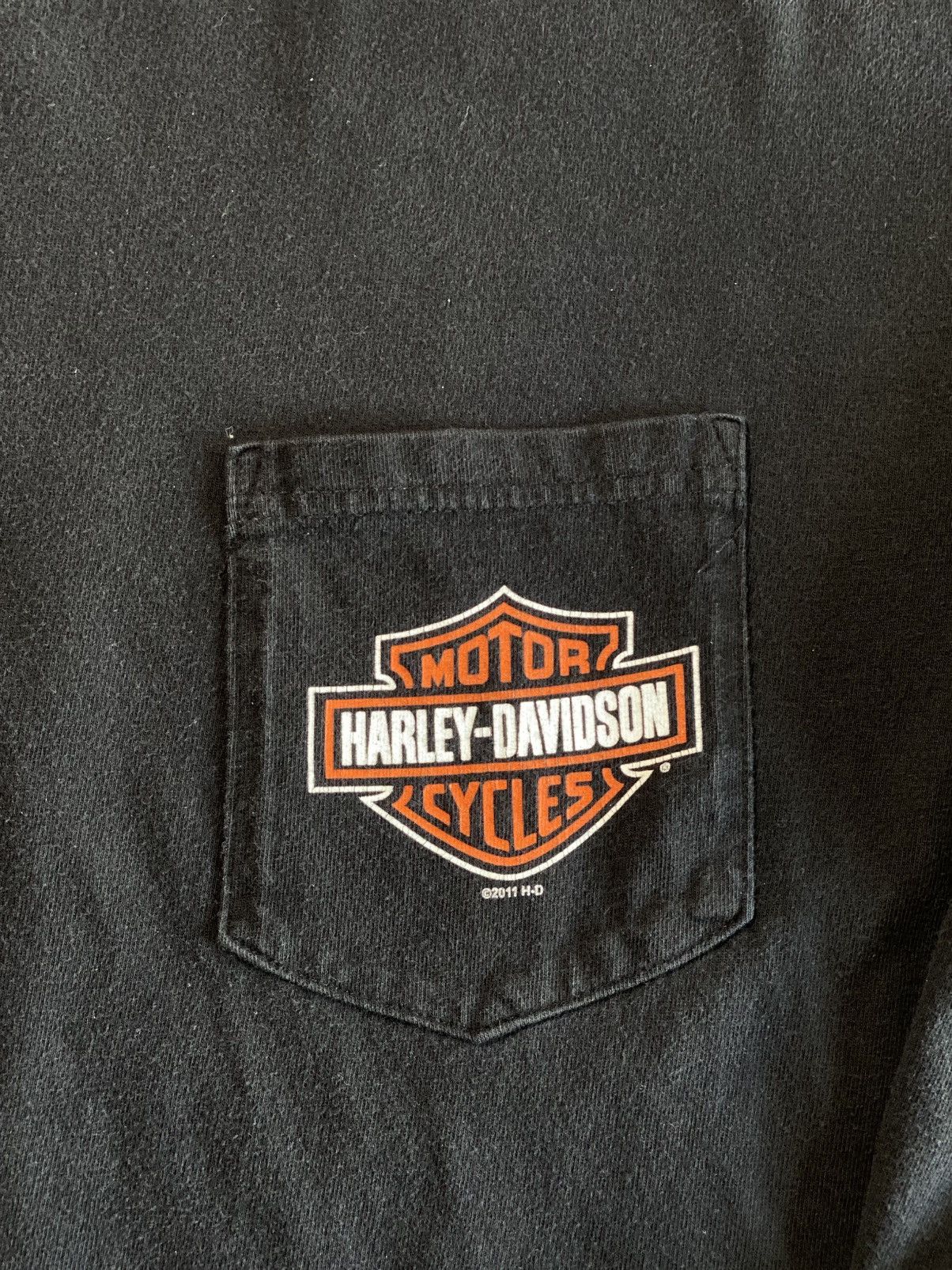 Harley Davidson Harley Davidson × Vintage Flame Long-sleeve Size US L / EU 52-54 / 3 - 3 Thumbnail