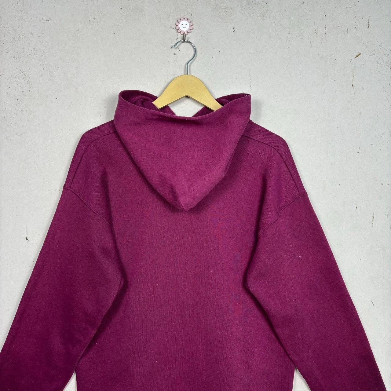 Russell Athletic Thrashed 80s Discus Athletic Burgundy Hoodie L USA Blank Size US L / EU 52-54 / 3 - 4 Thumbnail
