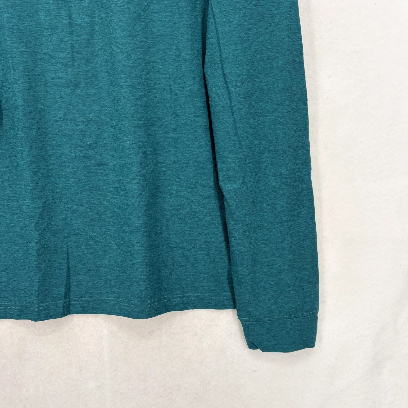 Logo 7 Straight Down Mens 2XL Green Quarter Zip Pullover Golf Logo Stretch Performance Hoodie Shirt Size US XXL / EU 58 / 5 - 3 Thumbnail