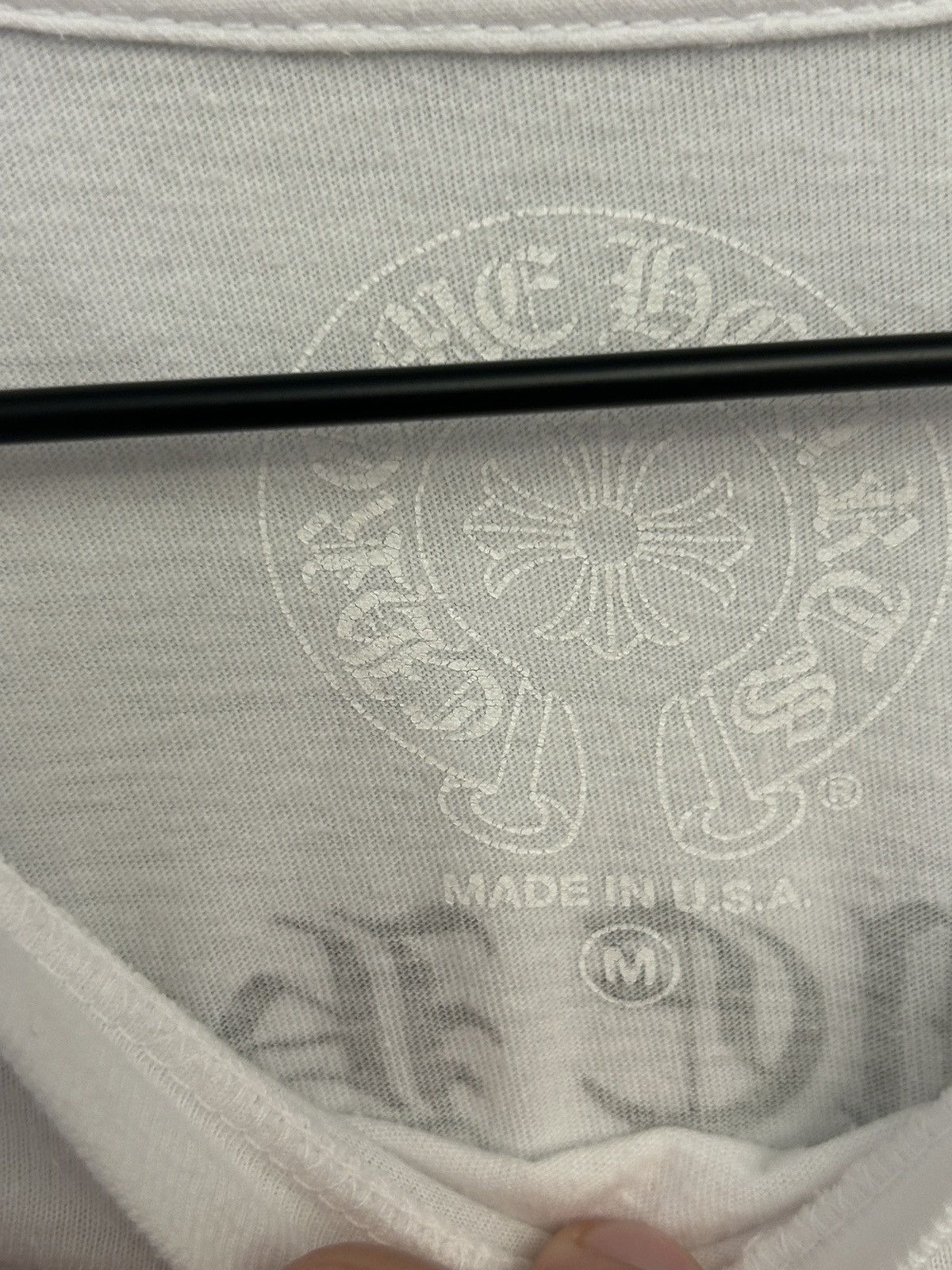 Chrome Hearts Chrome Hearts Hollywood Boost Long Sleeve white t-shirt M Size US M / EU 48-50 / 2 - 10 Thumbnail