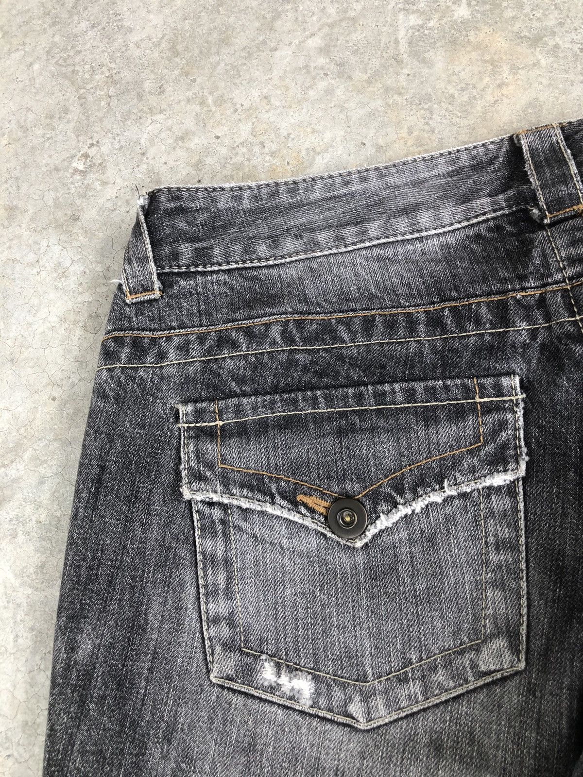 Japanese Brand Japanese Indivi Flared Jeans Distressed Jeans Size US 32 / EU 48 - 15 Thumbnail