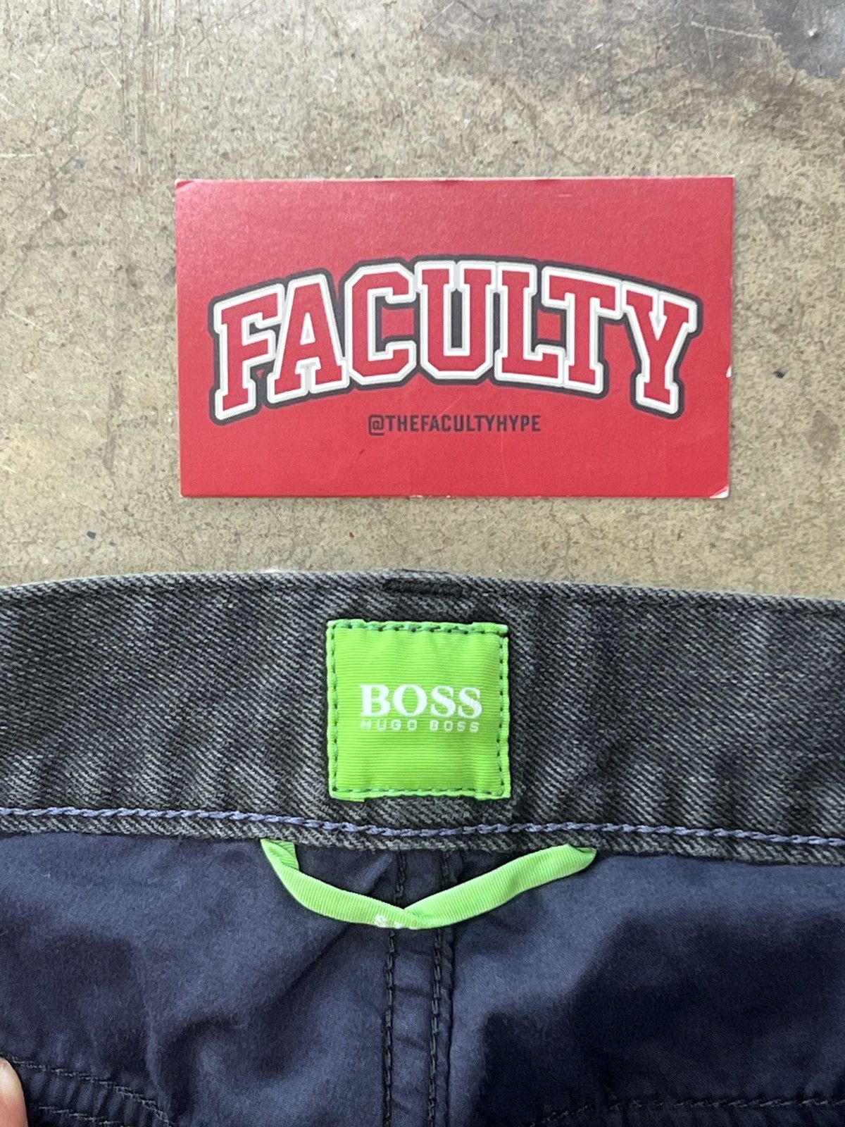 Hugo Boss Hugo Boss Black Stretch Denim Jeans 33x30 Size US 33 - 3 Thumbnail