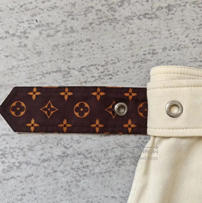 Louis Vuitton Louis Vuitton Beige Cotton Blend Casual Pants . Size 28" / US 6 / IT 42 - 3 Thumbnail