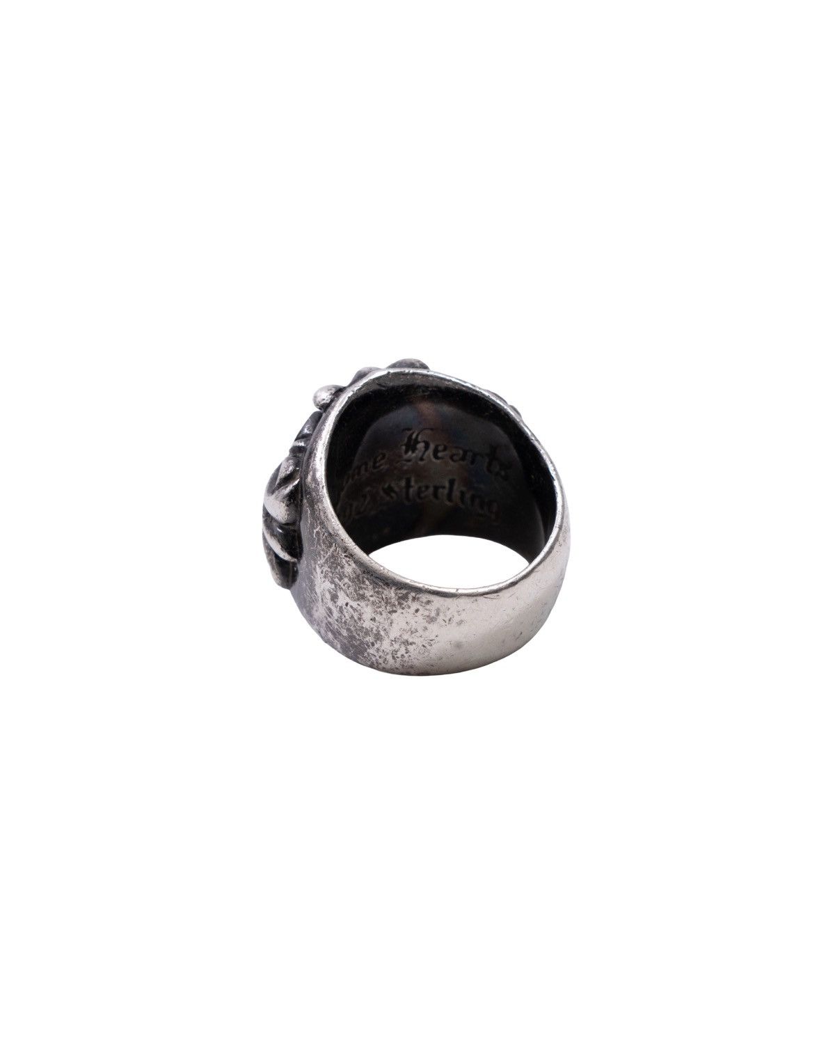 Chrome Hearts *VERY RARE* Chrome Hearts Black Rhodium Keeper Ring Size ONE SIZE - 5 Thumbnail