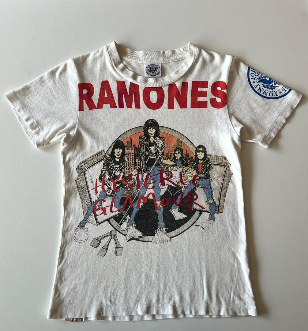 Hysteric Glamour Hysteric Glamour x Ramones White Tee Size XXS / US 00 / IT 34 - 1 Thumbnail
