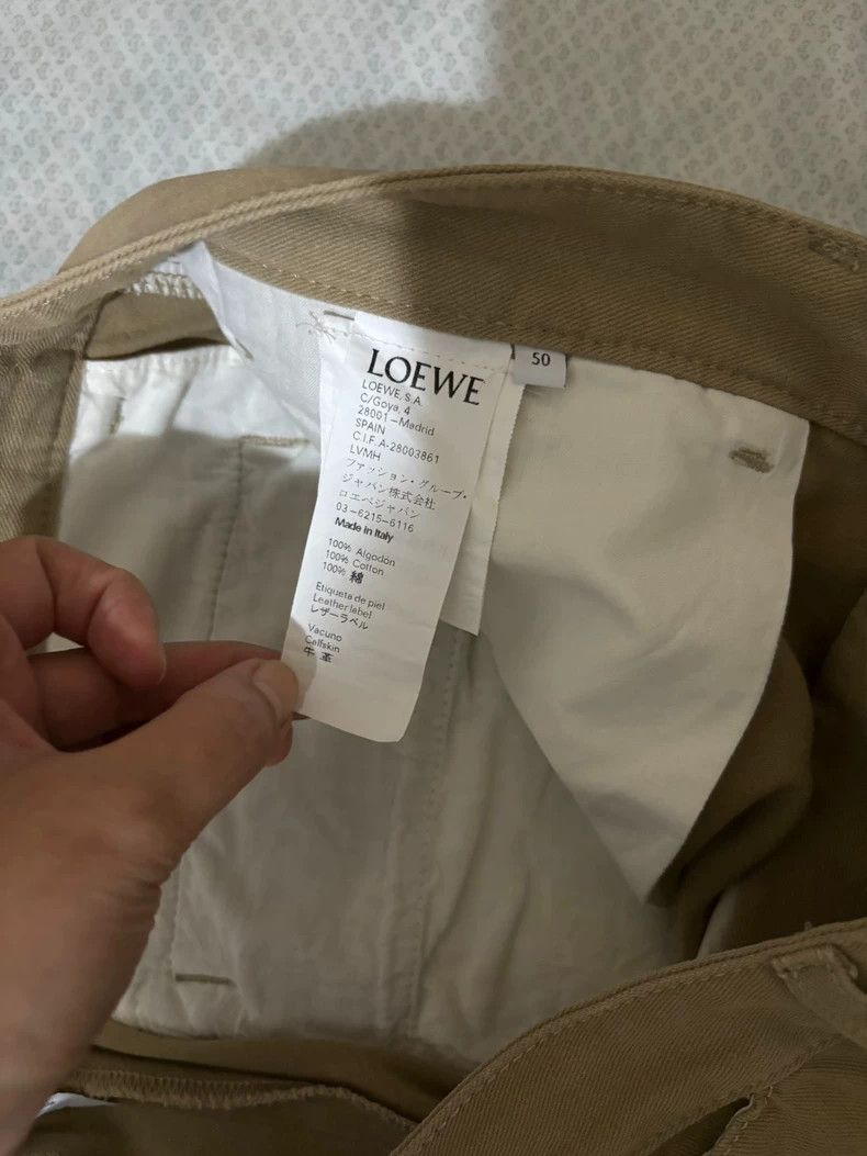 Loewe LOEWE Kaki casual pants Size US 34 / EU 50 - 4 Thumbnail
