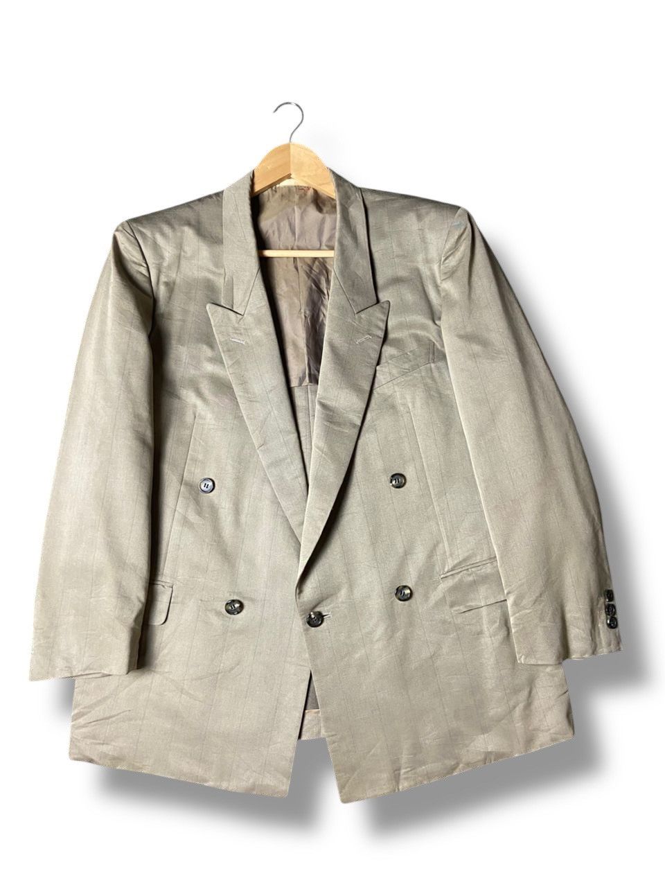 Yves Saint Laurent Yves Saint Laurent Double Breasted Blazer (139) Size US XXS / EU 40 - 1 Thumbnail