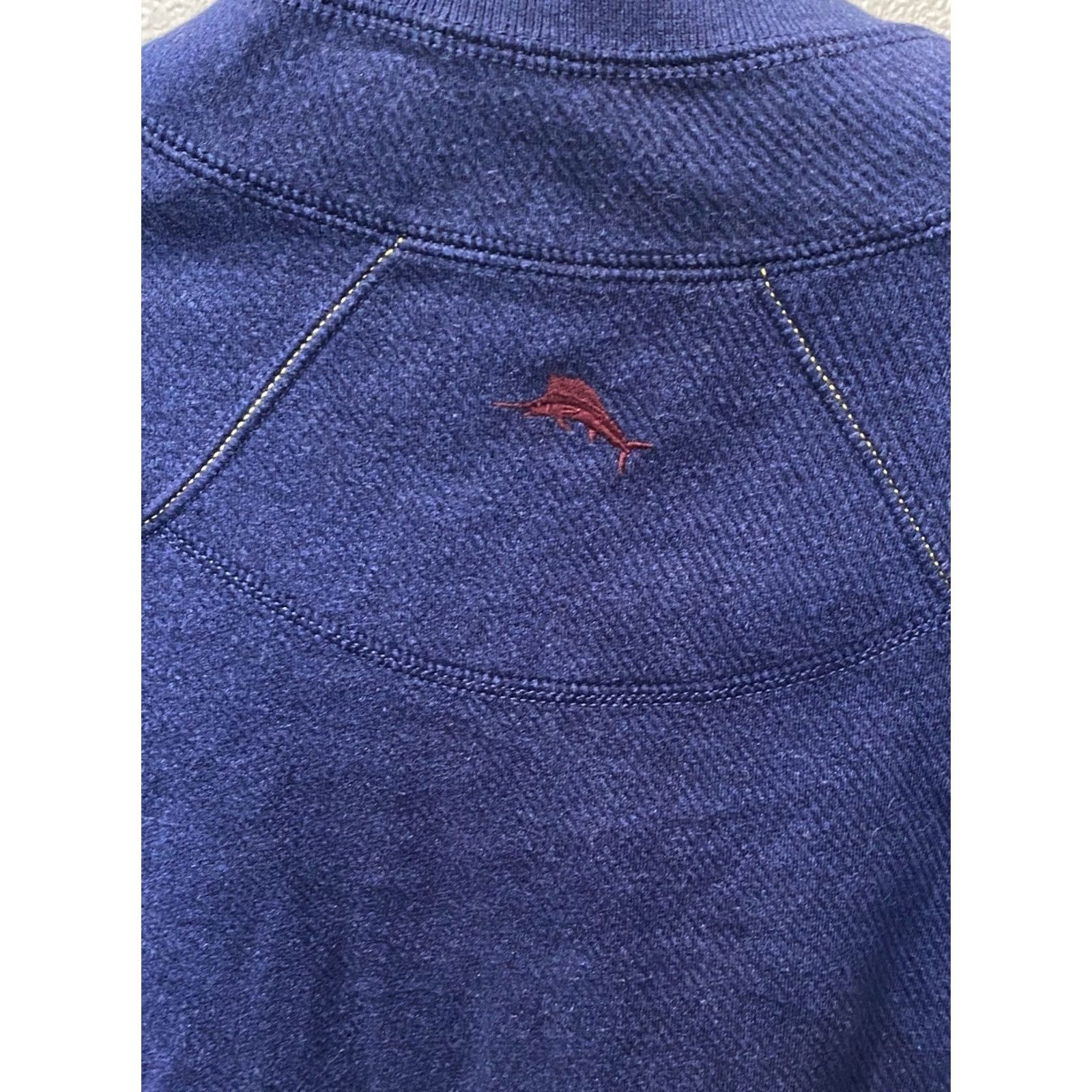 Tommy Bahama Tommy Bahama Sweater Men M Multicolor Reversible Zippered Blue Maroon Medium M Size US M / EU 48-50 / 2 - 4 Thumbnail