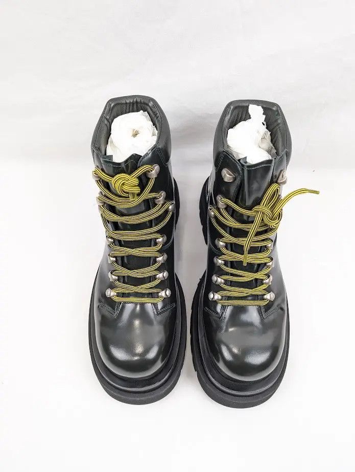 Bottega Veneta o1rshd1 Lug Hiking Ankle Boots in Dark Green Size US 11 / EU 44 - 19 Thumbnail