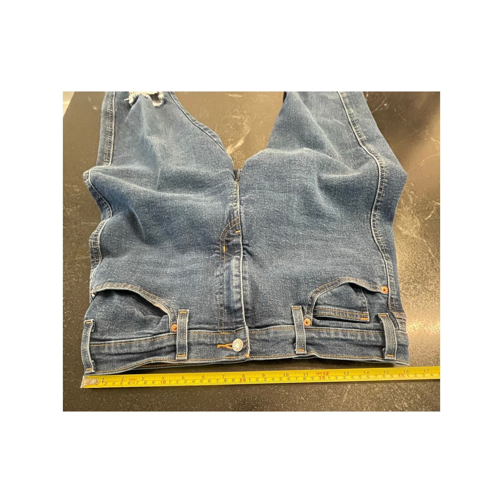Levi's Levi's hi rise distressed skinny jean 12 w31 Size 34" / US 12 / IT 48 - 8 Thumbnail