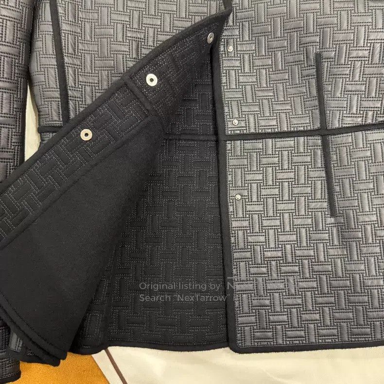 Hermes Hermes Black Lamb Leather Jacket Size XS / US 0-2 / IT 36-38 - 8 Thumbnail