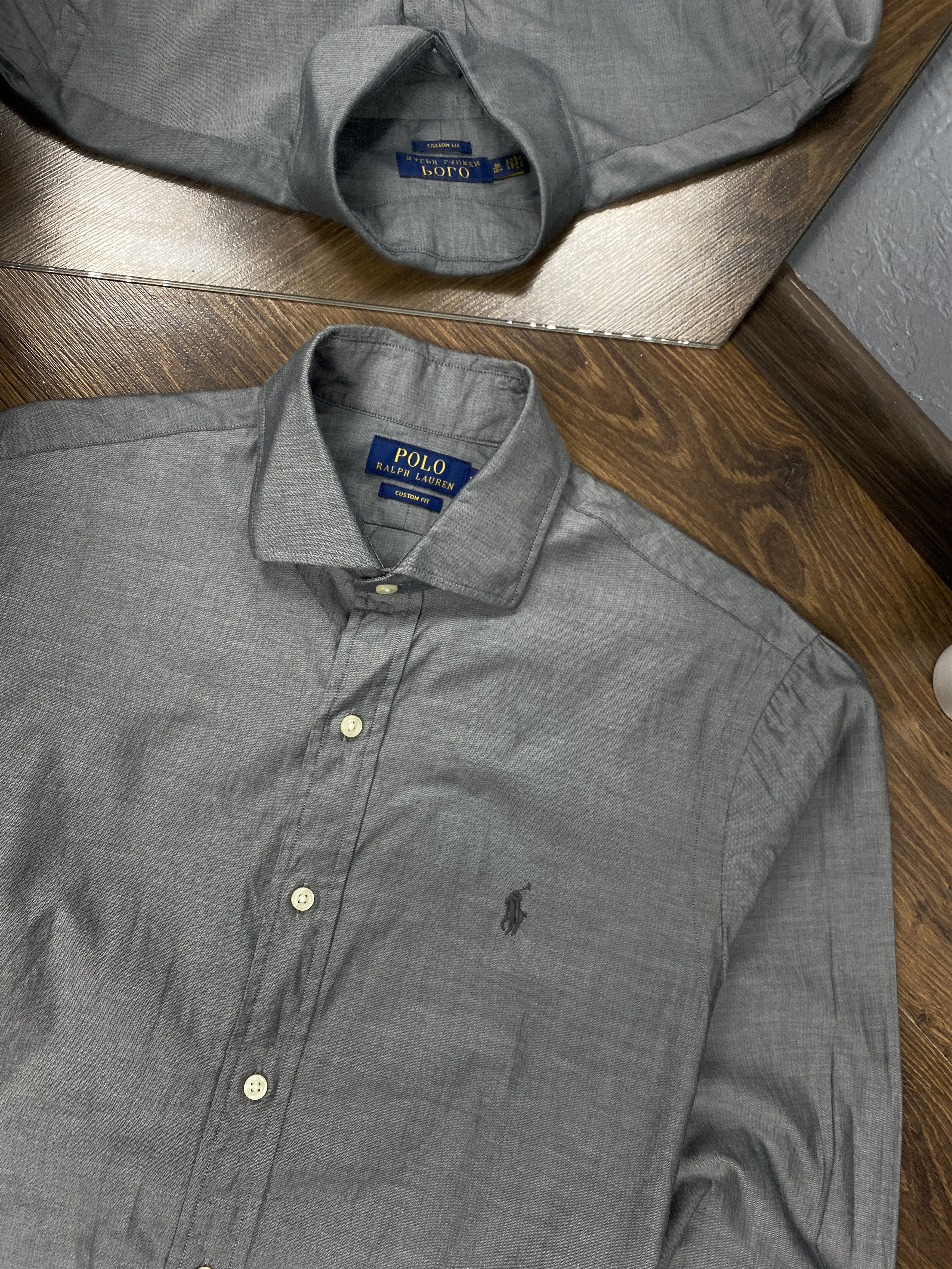 Polo Ralph Lauren × Ralph Lauren × Vintage Polo Ralph Lauren Vintage Long Sleeve Shirt y2k Size US L / EU 52-54 / 3 - 2 Thumbnail