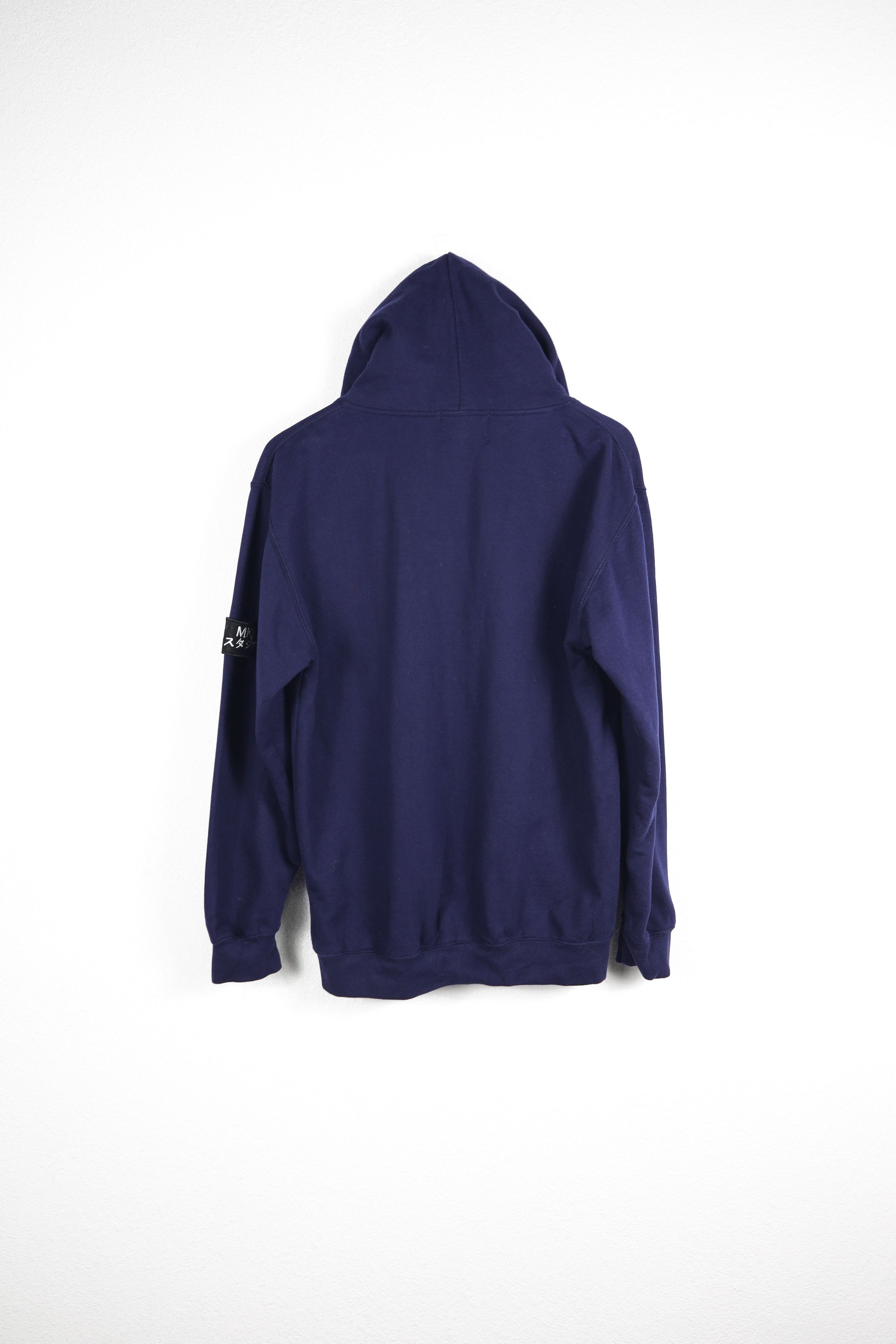 Japanese Brand × Mki Miyuki Zoku Mki Miyuki-Zoku Patch Logo Navy Zip Hoodie Size US M / EU 48-50 / 2 - 9 Thumbnail
