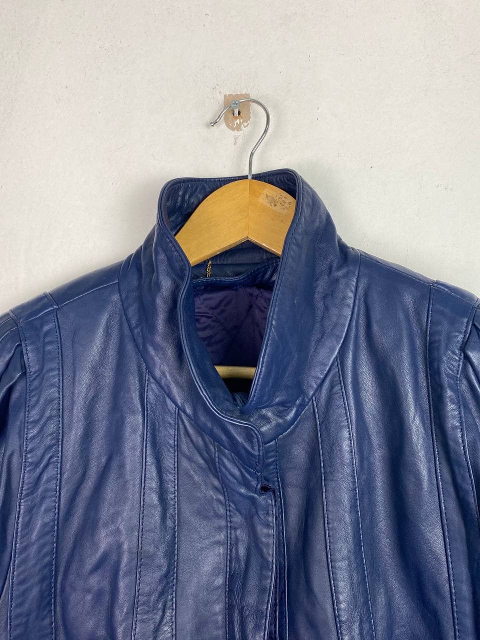 Japanese Brand vintage japanese brand long leather jacket quilted lining Size US L / EU 52-54 / 3 - 3 Thumbnail