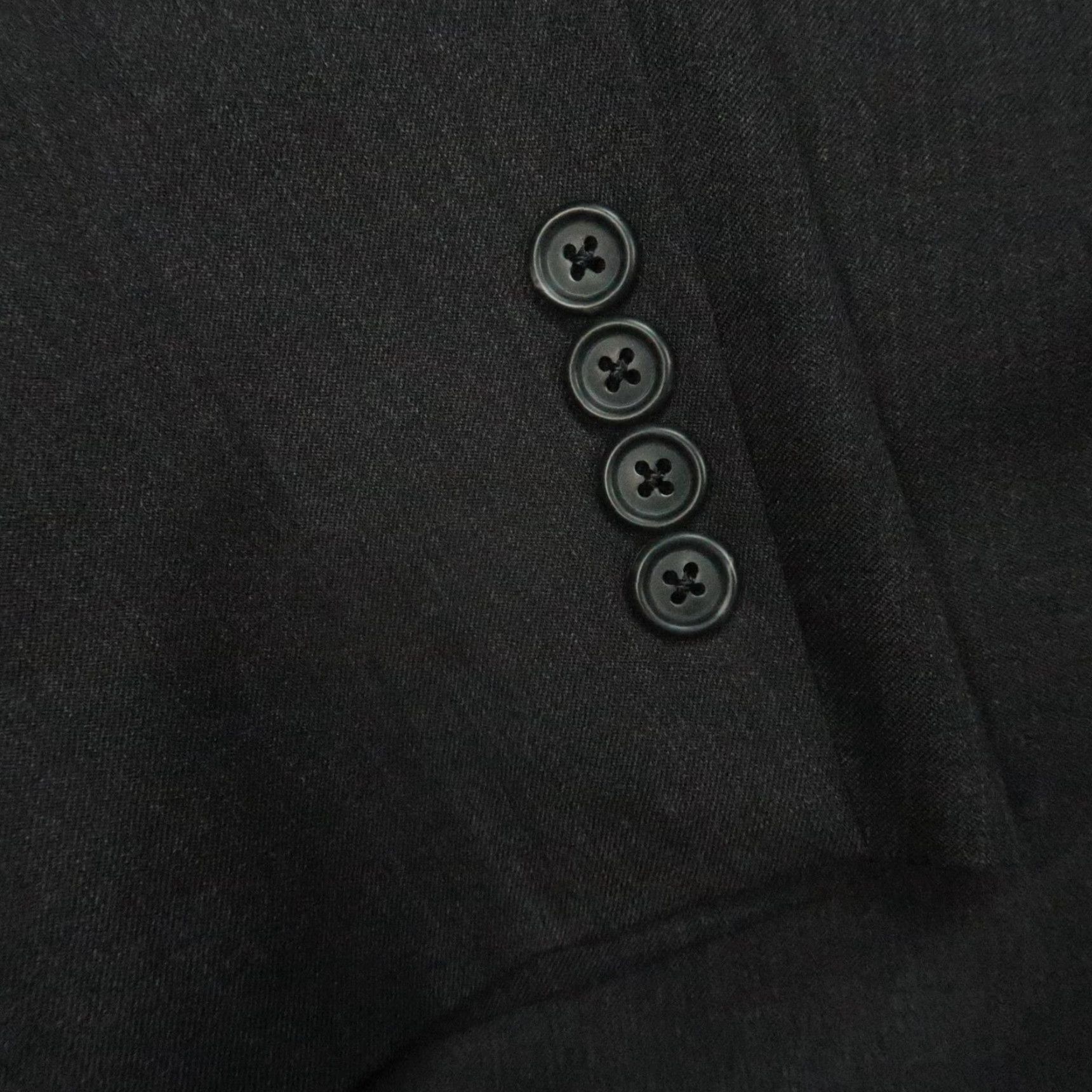 Brooks Brothers VINTAGE Brooks Brothers Mens Blazer 46R Gray Wool 2 Piece Business Formal Wedding Athletic Fit Size 46R - 6 Thumbnail