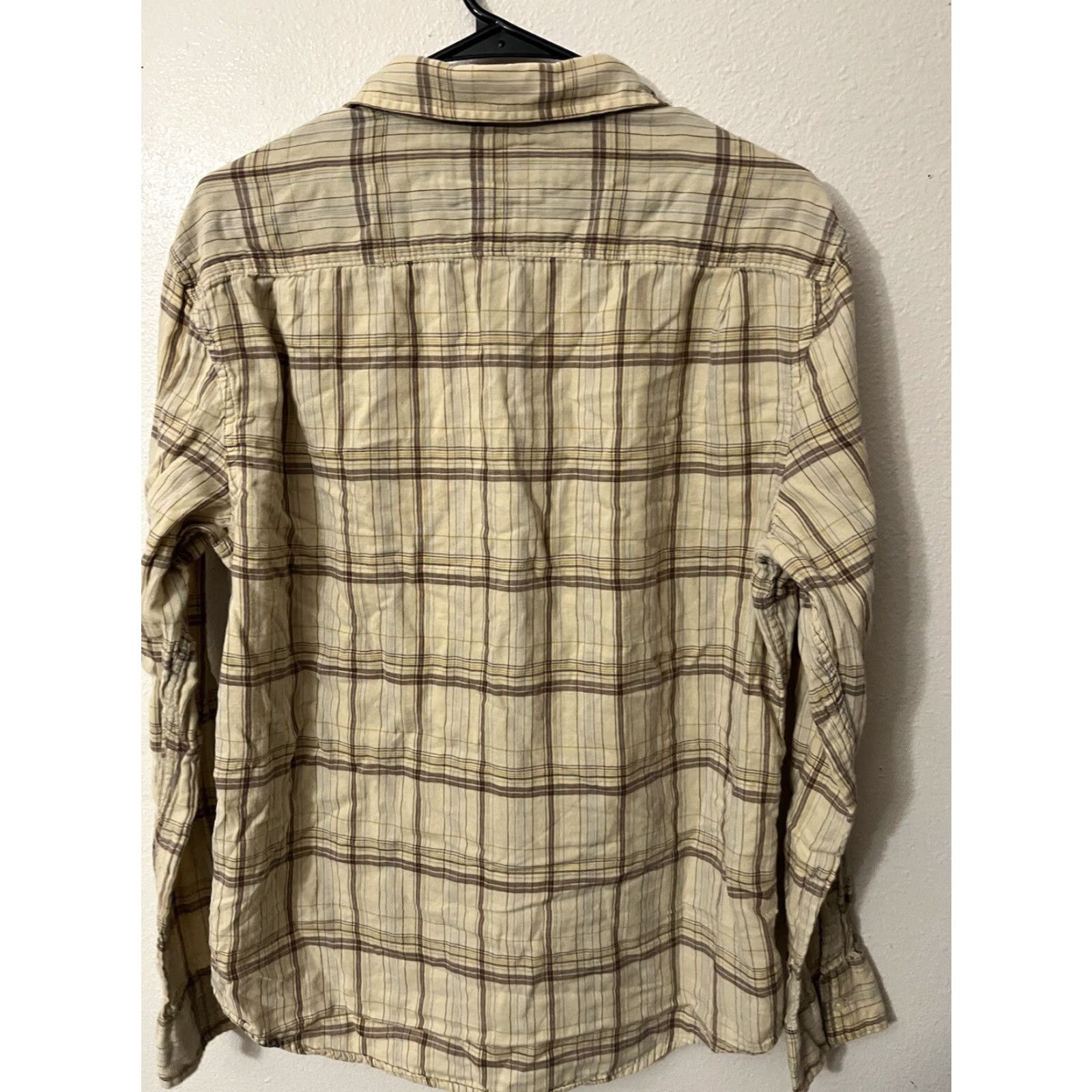 Original Penguin VINTAGE Original Penguin Classic Fit Shirt Mens L Yellow Check Long Sleeve Button-Up Size US L / EU 52-54 / 3 - 3 Thumbnail