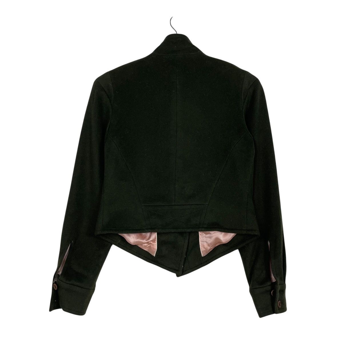 ANTEPRIMA Anteprima Asymmetrical Design Casual Wool Jacket Size XS / US 0-2 / IT 36-38 - 7 Thumbnail