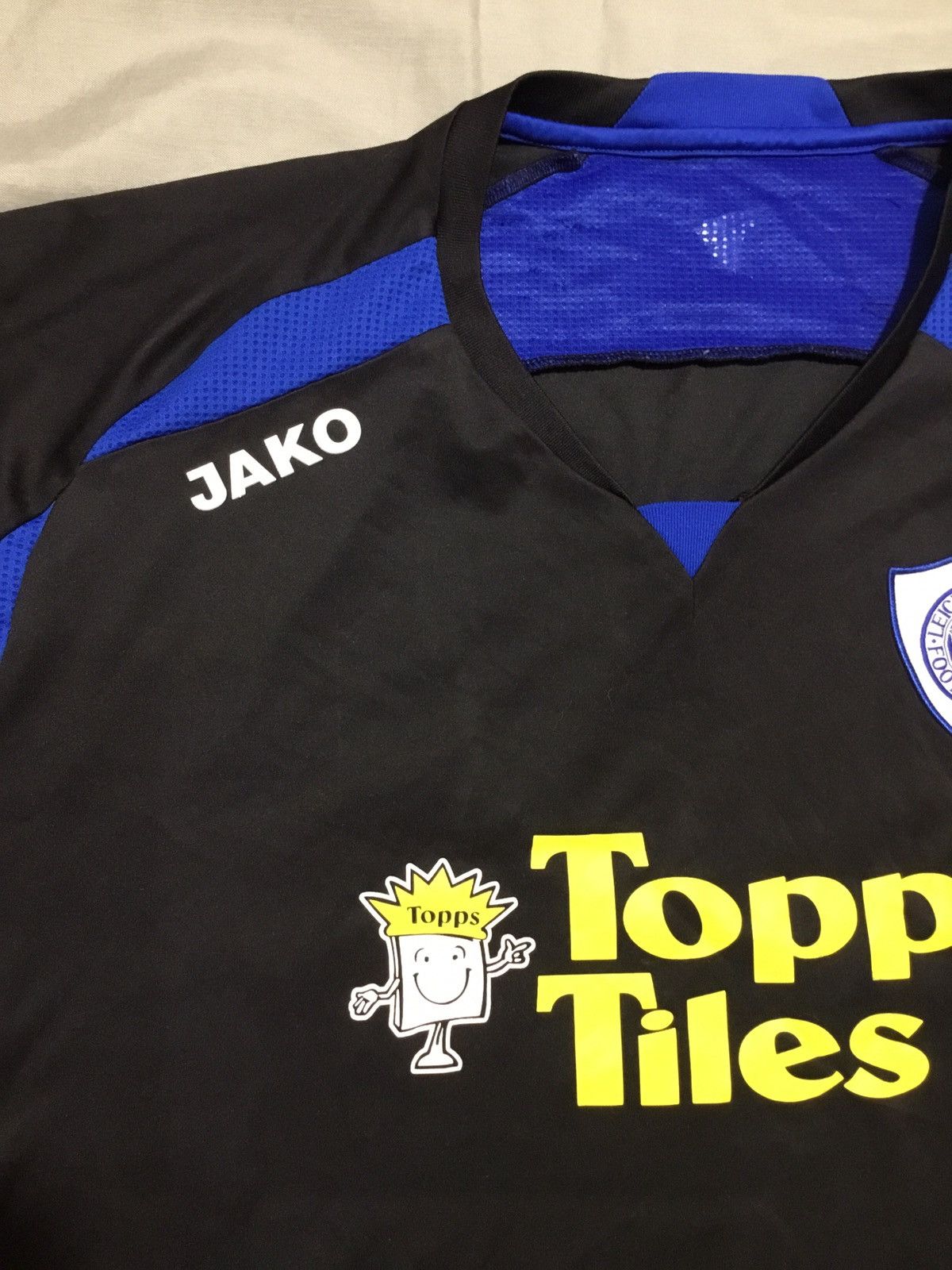 Other Leicester City FC 08/09 Jako away football shirt soccer j Size US XL / EU 56 / 4 - 6 Thumbnail