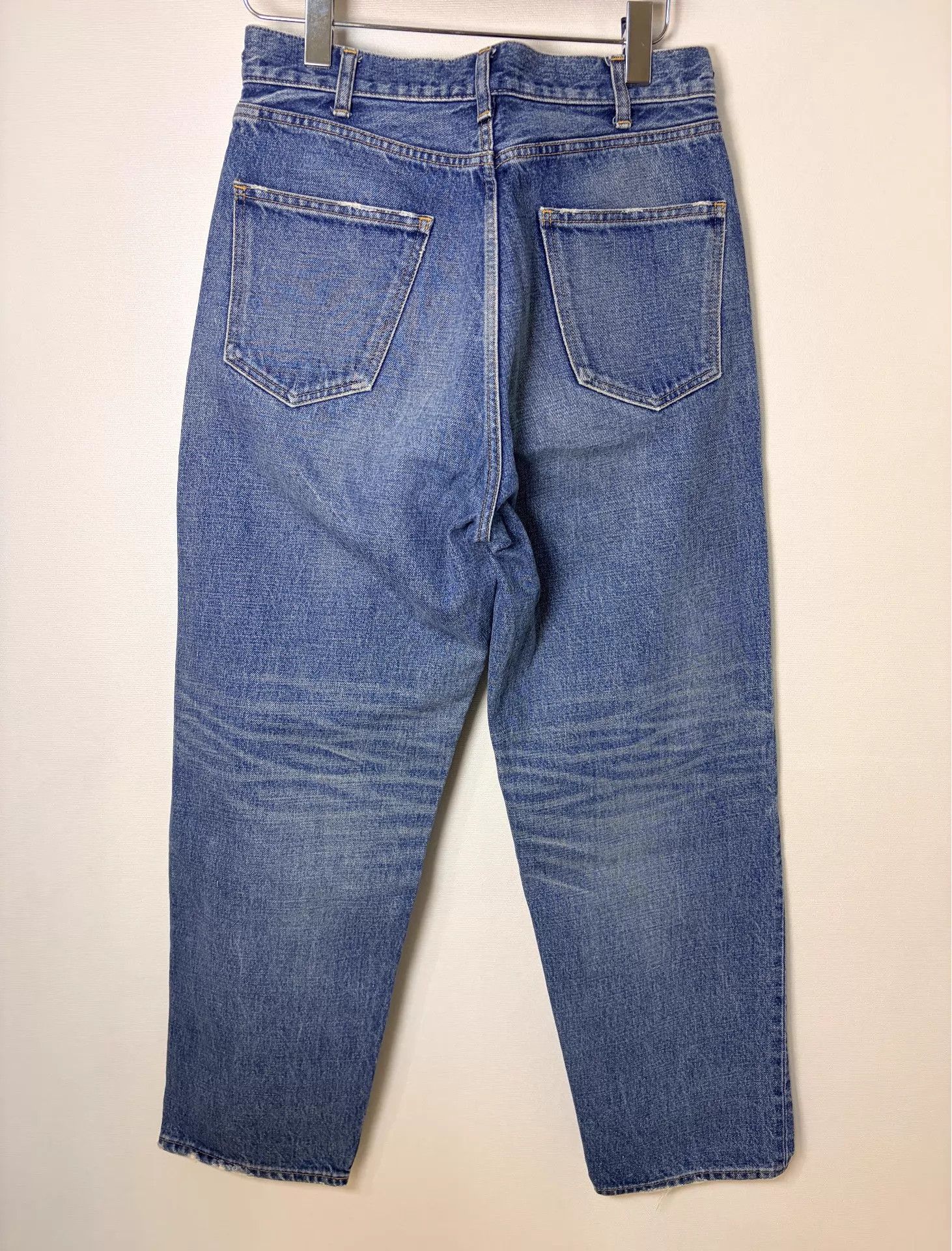 Celine Celine 22ss Carrot Jeans Washed Blue Gold Chain 31 | Grailed