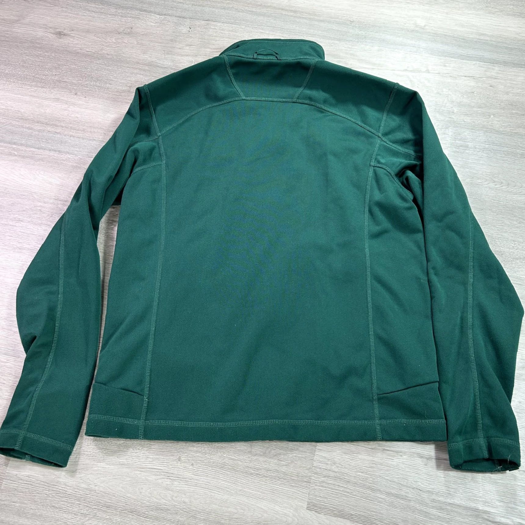 The North Face The North Face Jacket Mens Medium Green Softshell Full Zip Lined Pockets Zipped Pockets Hiking Outdoor Size US M / EU 48-50 / 2 - 2 Thumbnail