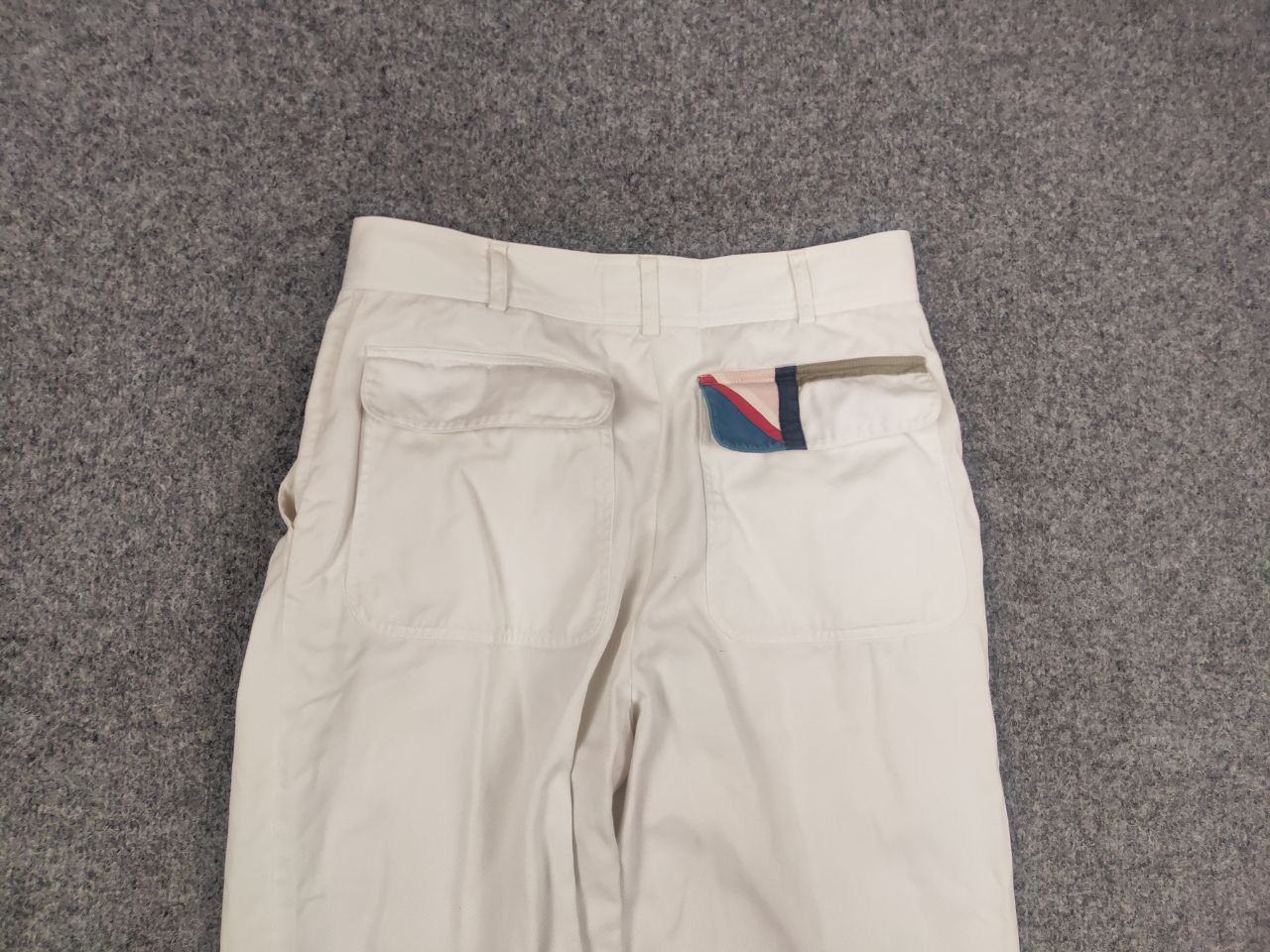 Jean Charles De Castelbajac Vintage Iceberg by J.C. Castelbajac Logo Cargo Cotton Pants Size 32" / US 10 / IT 46 - 6 Thumbnail