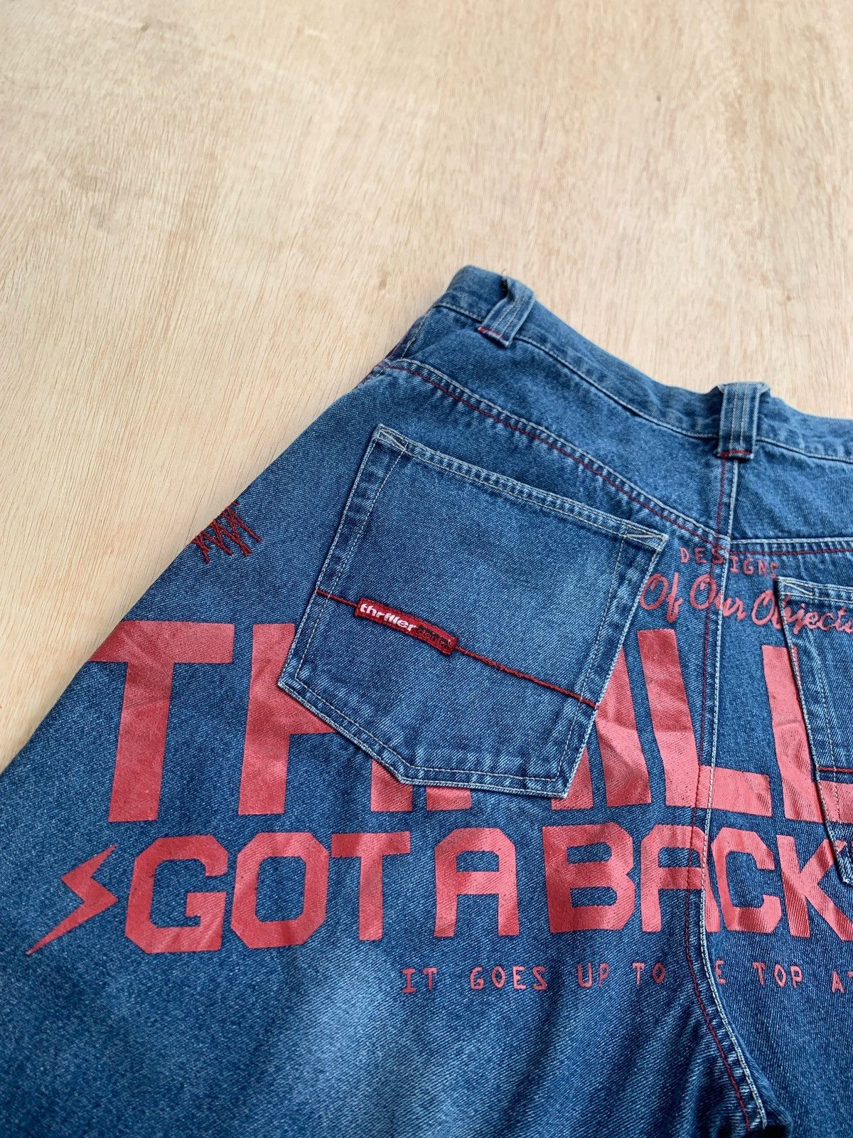 Hysteric Glamour × Japanese Brand Thriller Dnm Distressed Denim Jeans Size US 31 - 6 Thumbnail