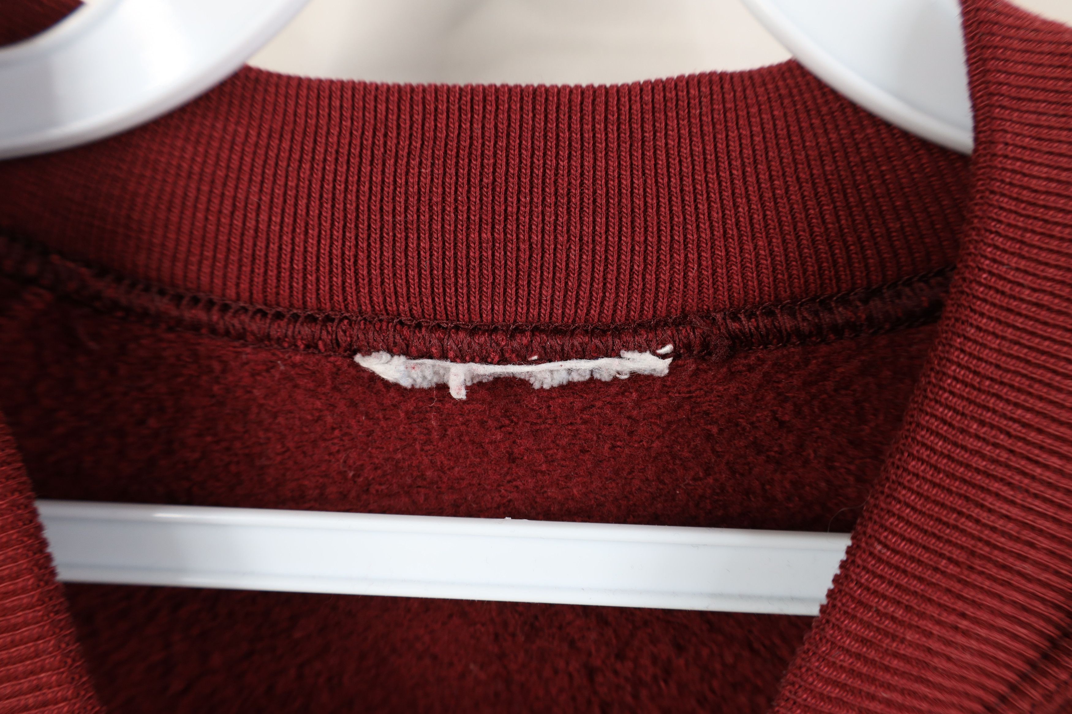Vintage Vintage 70s 80s Streetwear Raglan Crewneck Sweatshirt Red Size US XL / EU 56 / 4 - 6 Thumbnail