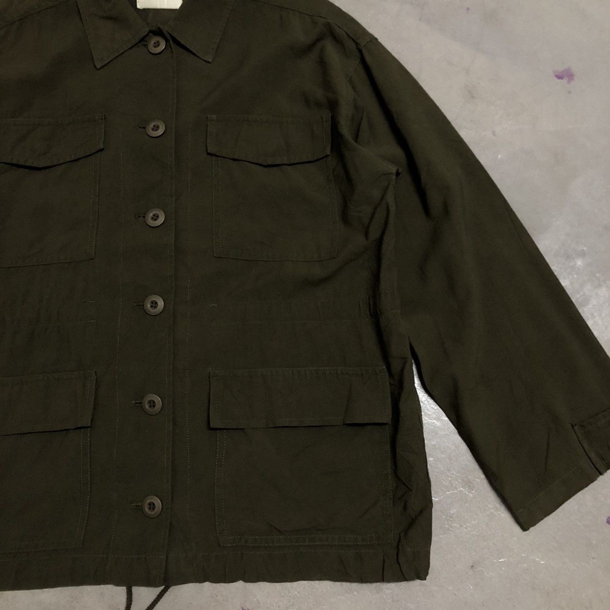 URBAN RESEARCH DOORS Urban Research items Fatigue Design Pocket Army Green Jacket Size US M / EU 48-50 / 2 - 7 Thumbnail