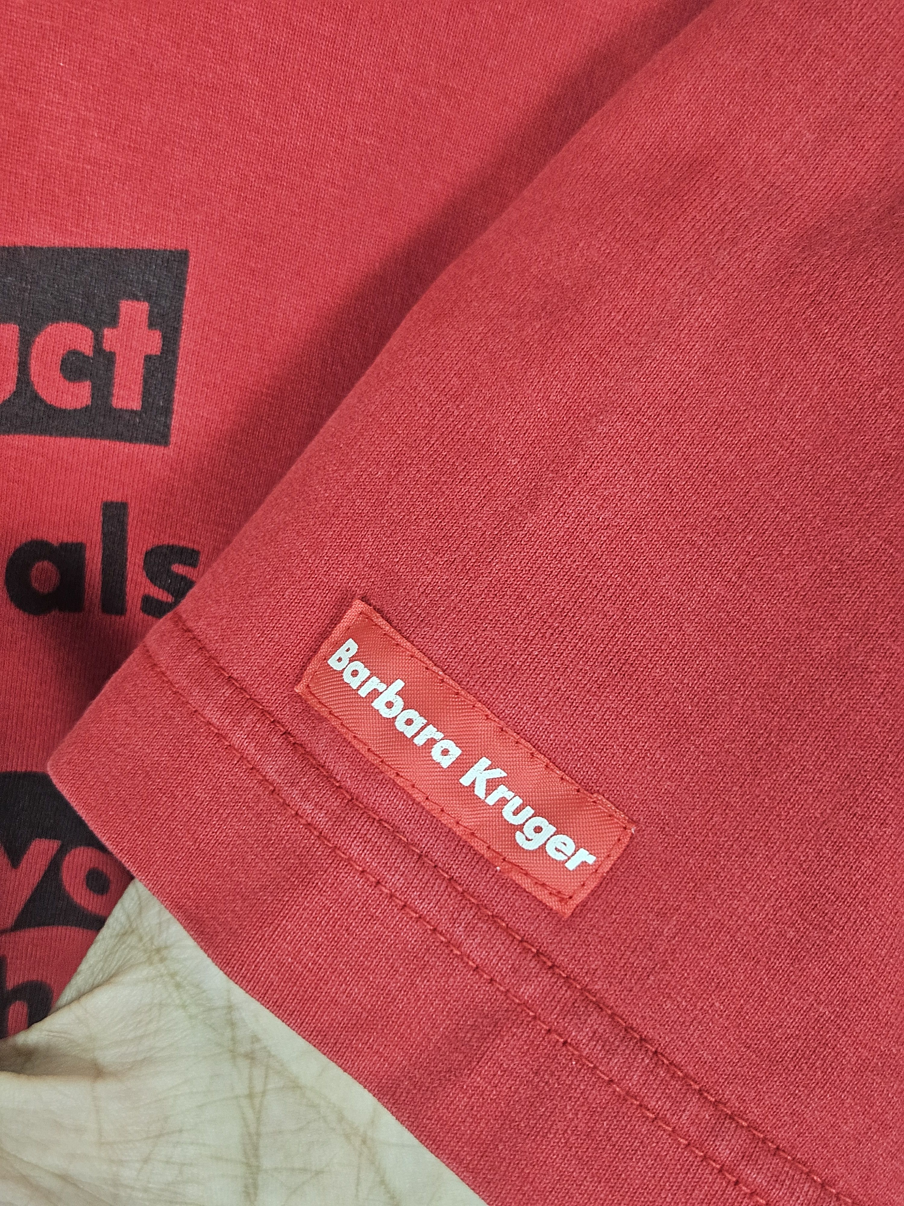 Barbara Kruger Barbara Kruger Construct rituals pop art shirt Size US L / EU 52-54 / 3 - 4 Thumbnail