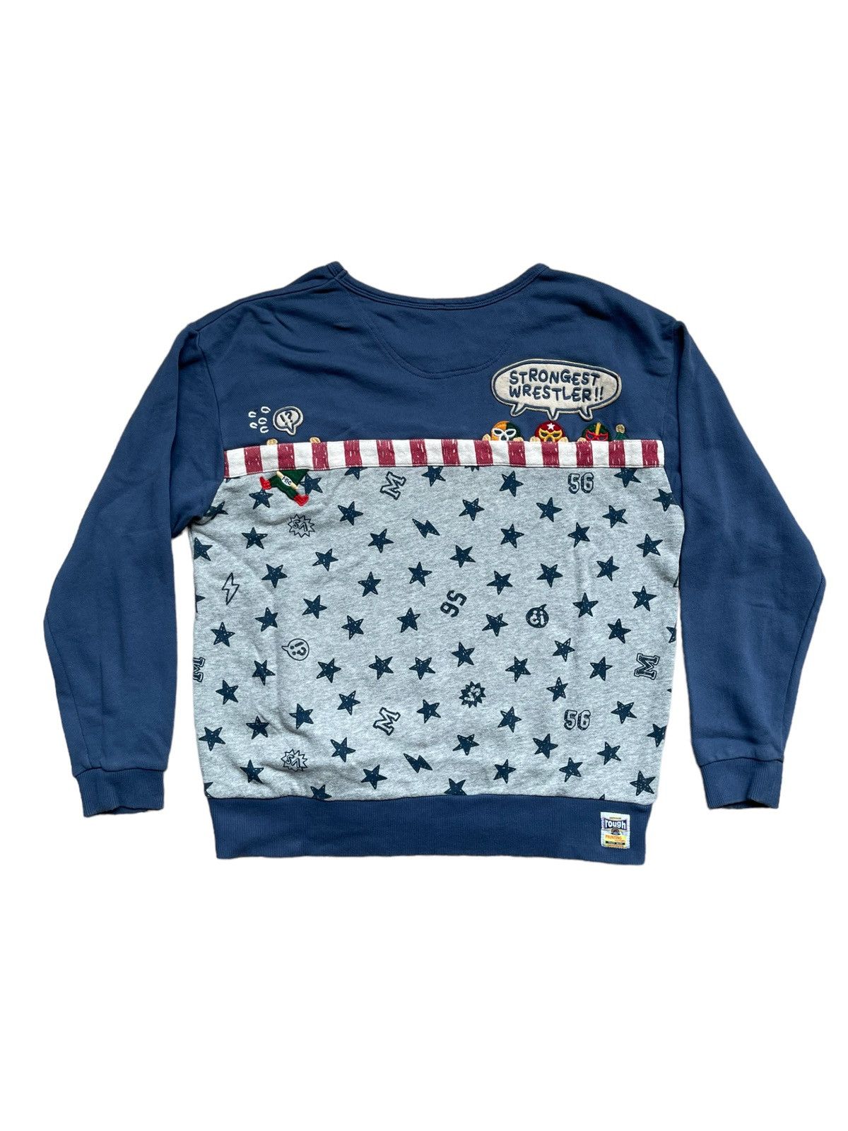 20471120 2000s Rough Japanese Brand Pop Star Sweatshirt Crewneck Size US M / EU 48-50 / 2 - 2 Thumbnail