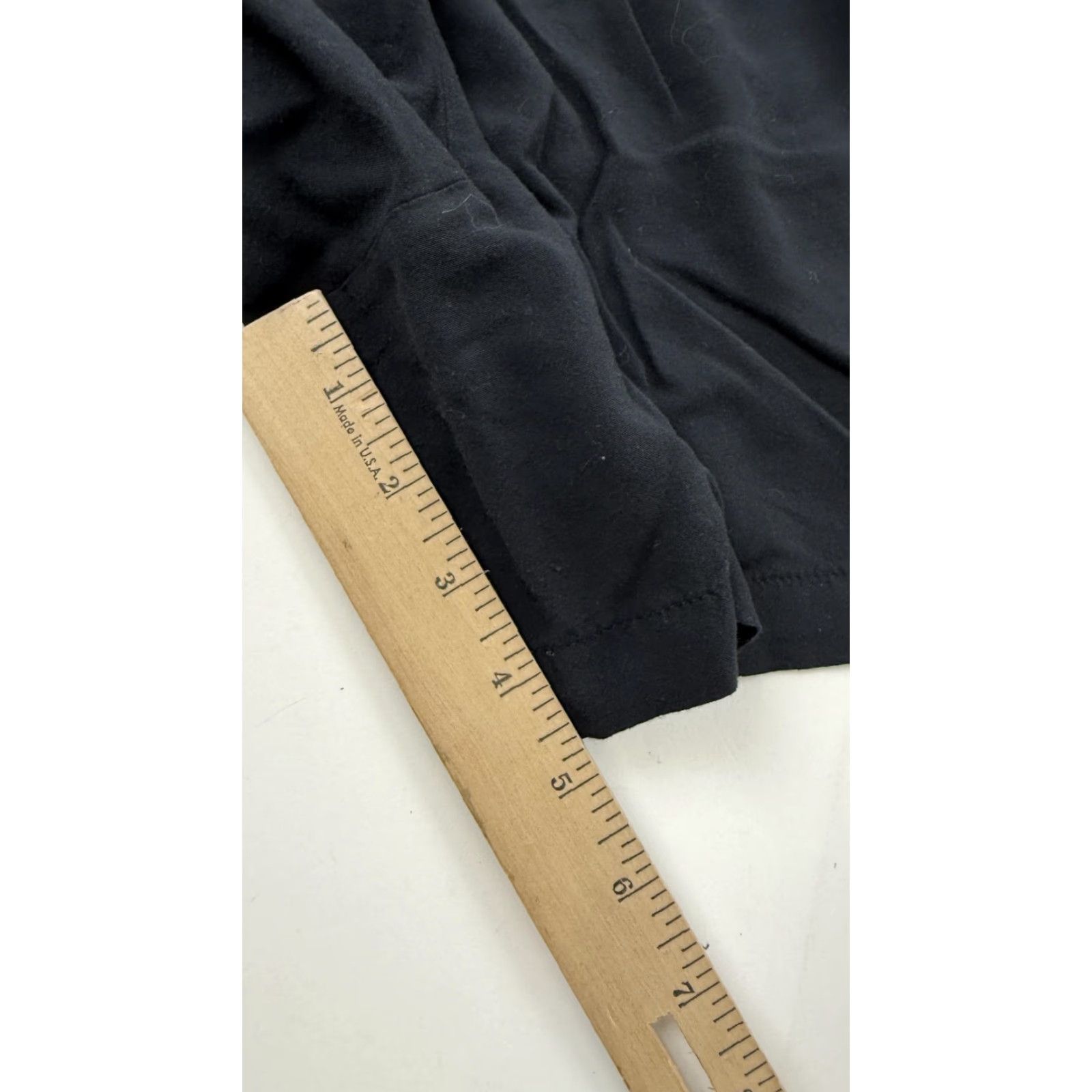 Wildfox Wildfox Shorts Womens Medium Black Elastic Waist Rayon Lounge Casual Pockets Size 32" / US 10 / IT 46 - 7 Thumbnail