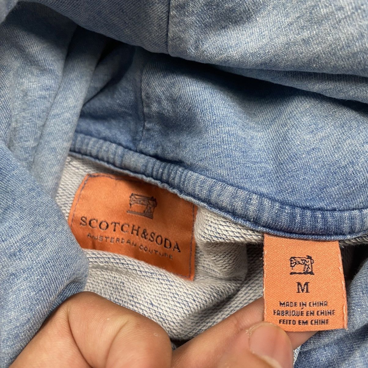 If Six Was Nine × Japanese Brand × Le Grande Bleu (L.G.B.) Rare Scotch&Soda Goth Style Hooded Denim Size M / US 6-8 / IT 42-44 - 8 Thumbnail