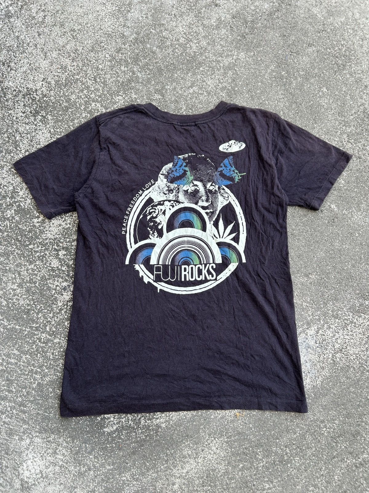 Hysteric Glamour Ozone Rocks Fuji Rock tshirt Size US XXS / EU 40 - 2 Thumbnail
