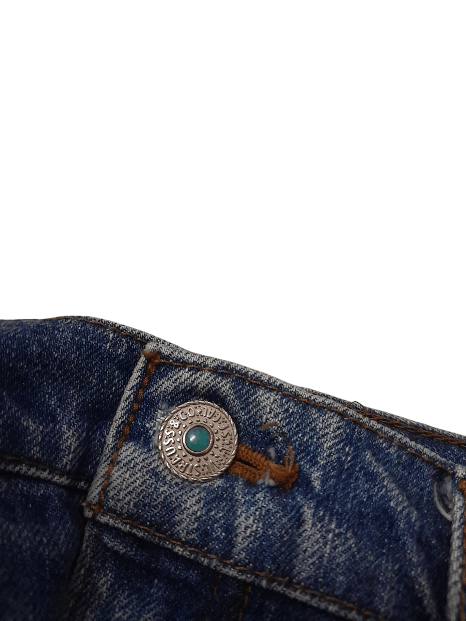 Levi's × Vintage 90s Levis Carozza Big E Studded Denim (F370) Waist 33 Size US 33 - 10 Thumbnail