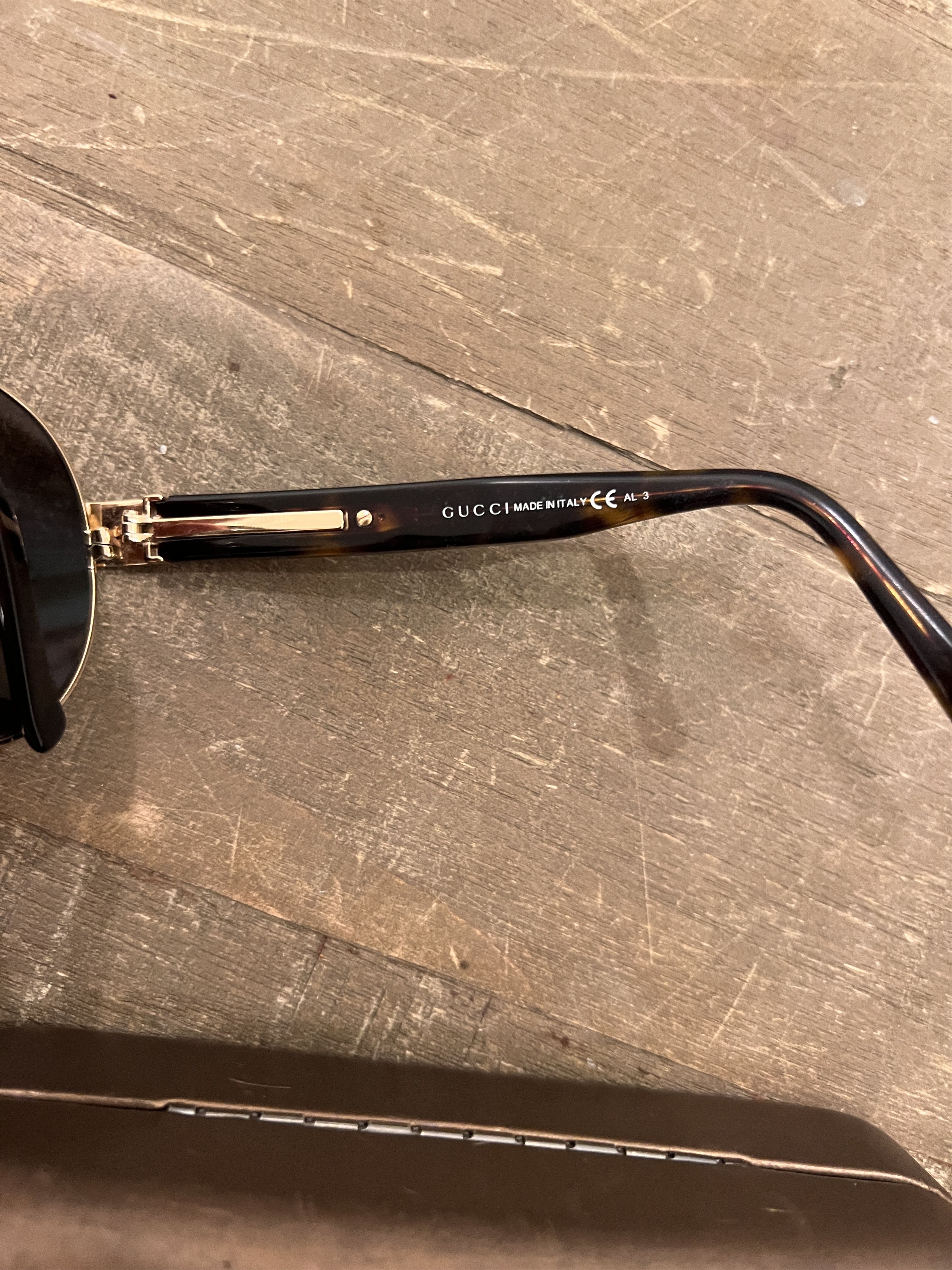 Gucci Pilot Sunglasses 😎 Size ONE SIZE - 4 Thumbnail