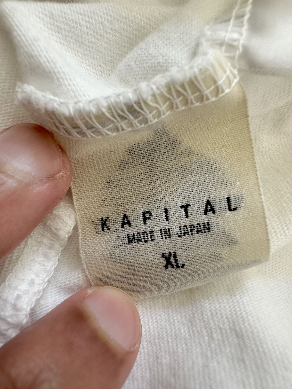 Kapital Kapital Smiley Face Tee Size US XL / EU 56 / 4 - 5 Thumbnail