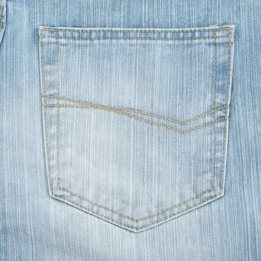 Jean Men's vintage frayed wash distressed loose-fitting jeans Size US 32 / EU 48 - 5 Thumbnail