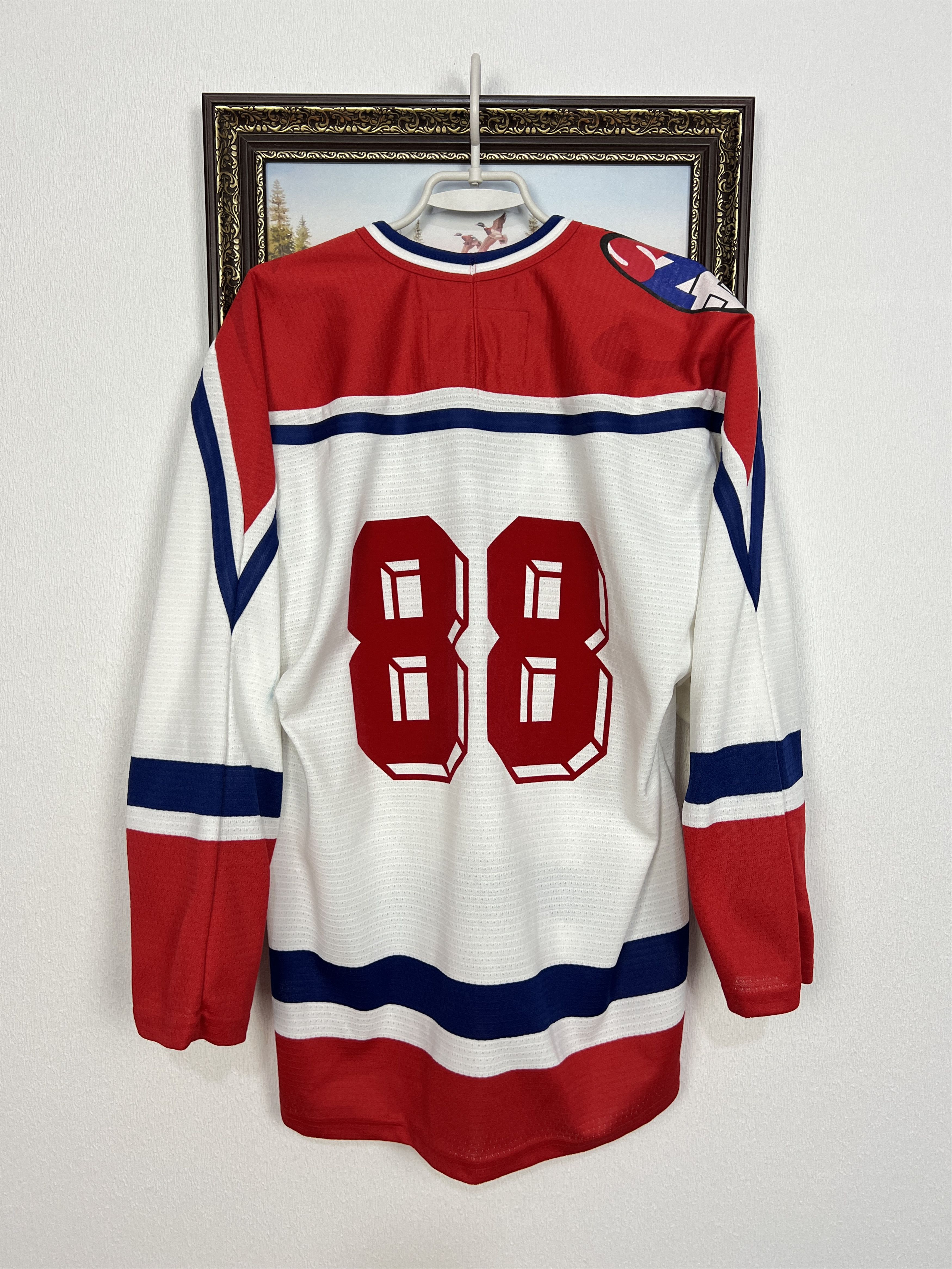 Nike Nike Slovenia Ice Hockey Match Worn Jersey National Trikot Size US M / EU 48-50 / 2 - 10 Thumbnail