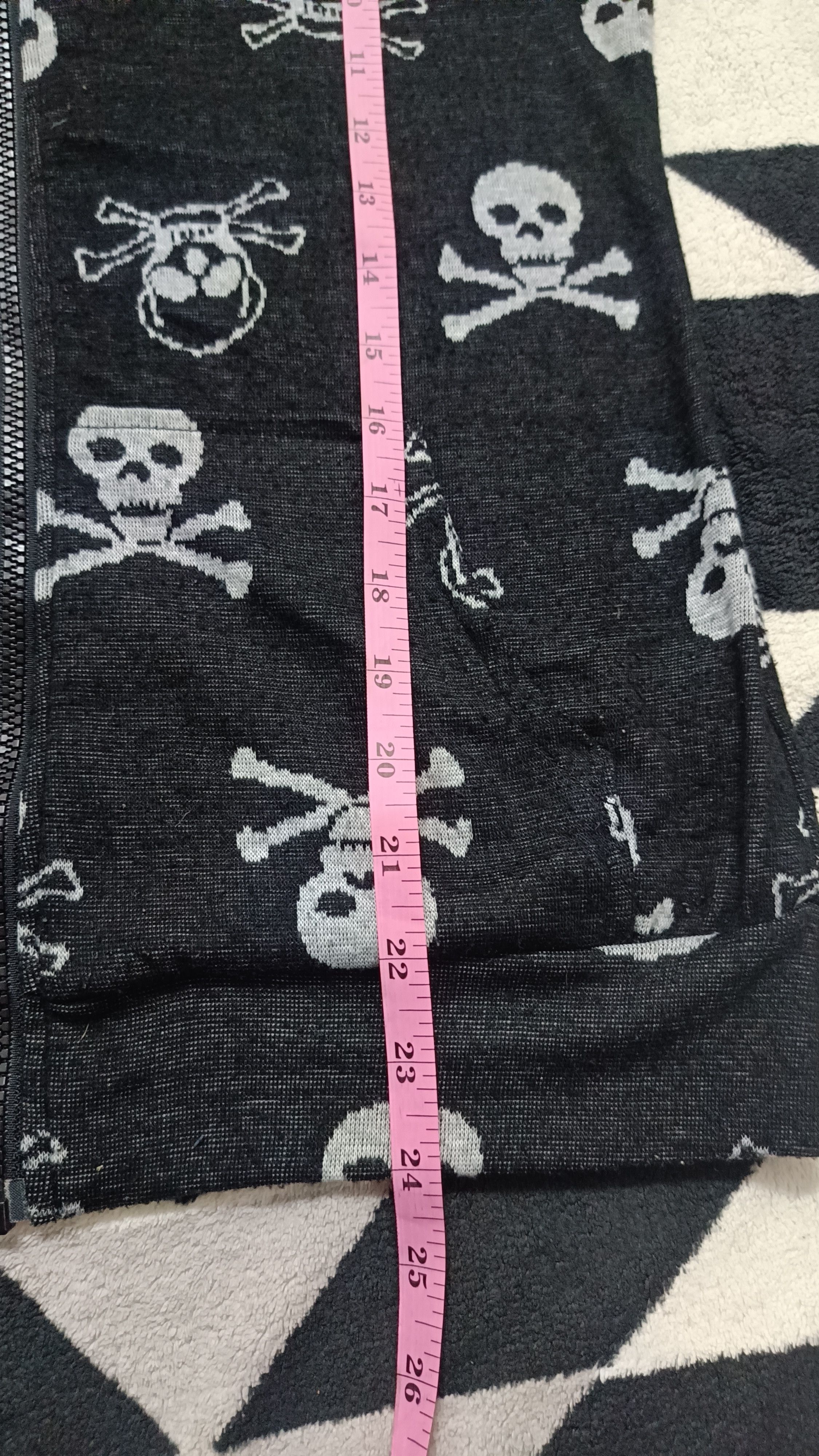 Hysteric Glamour × Japanese Brand 🔥🔥 Hoodie Crazy Angel Skull Black Size M / US 6-8 / IT 42-44 - 7 Thumbnail
