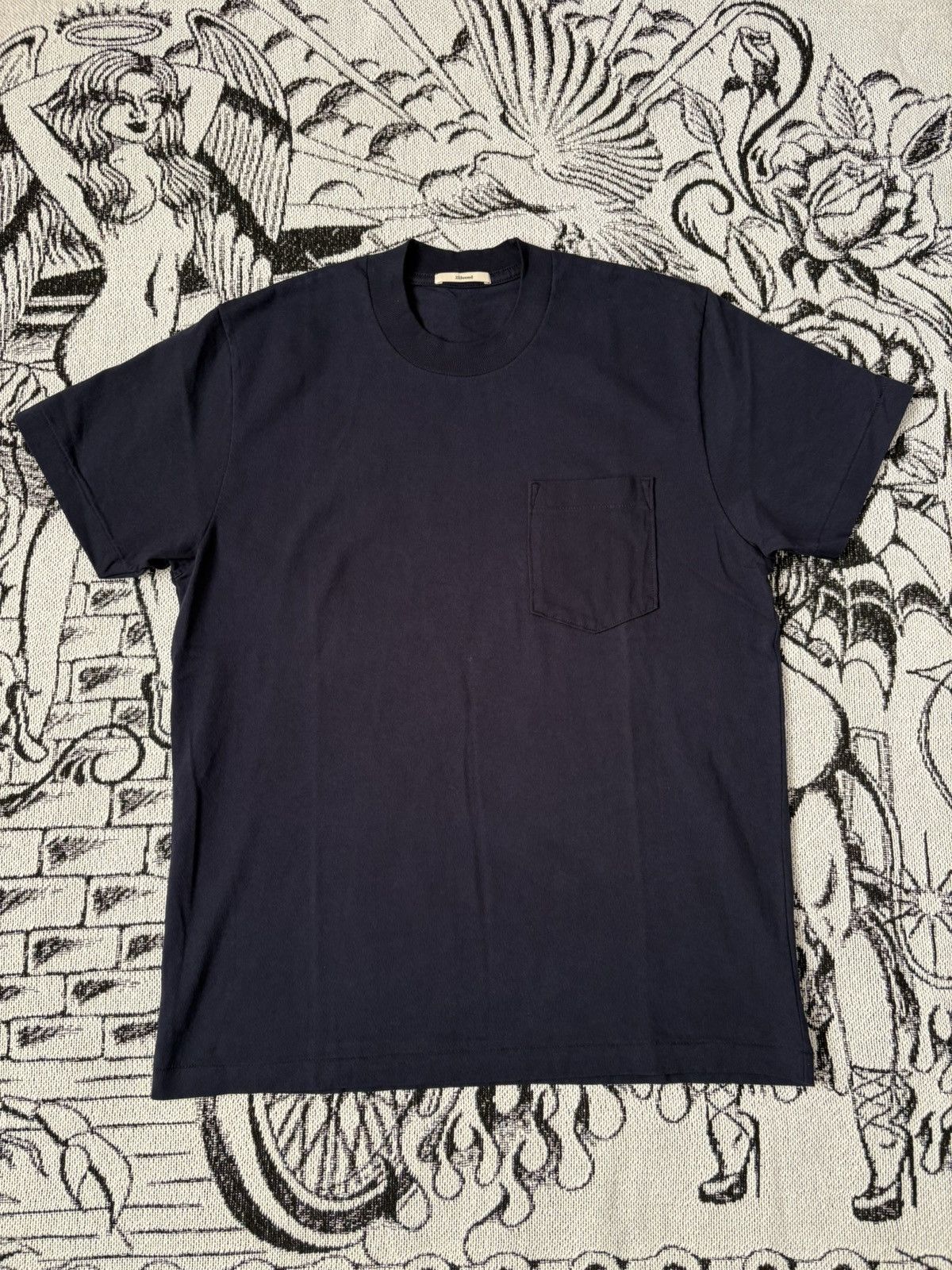 90s POCKET TEE NAVY