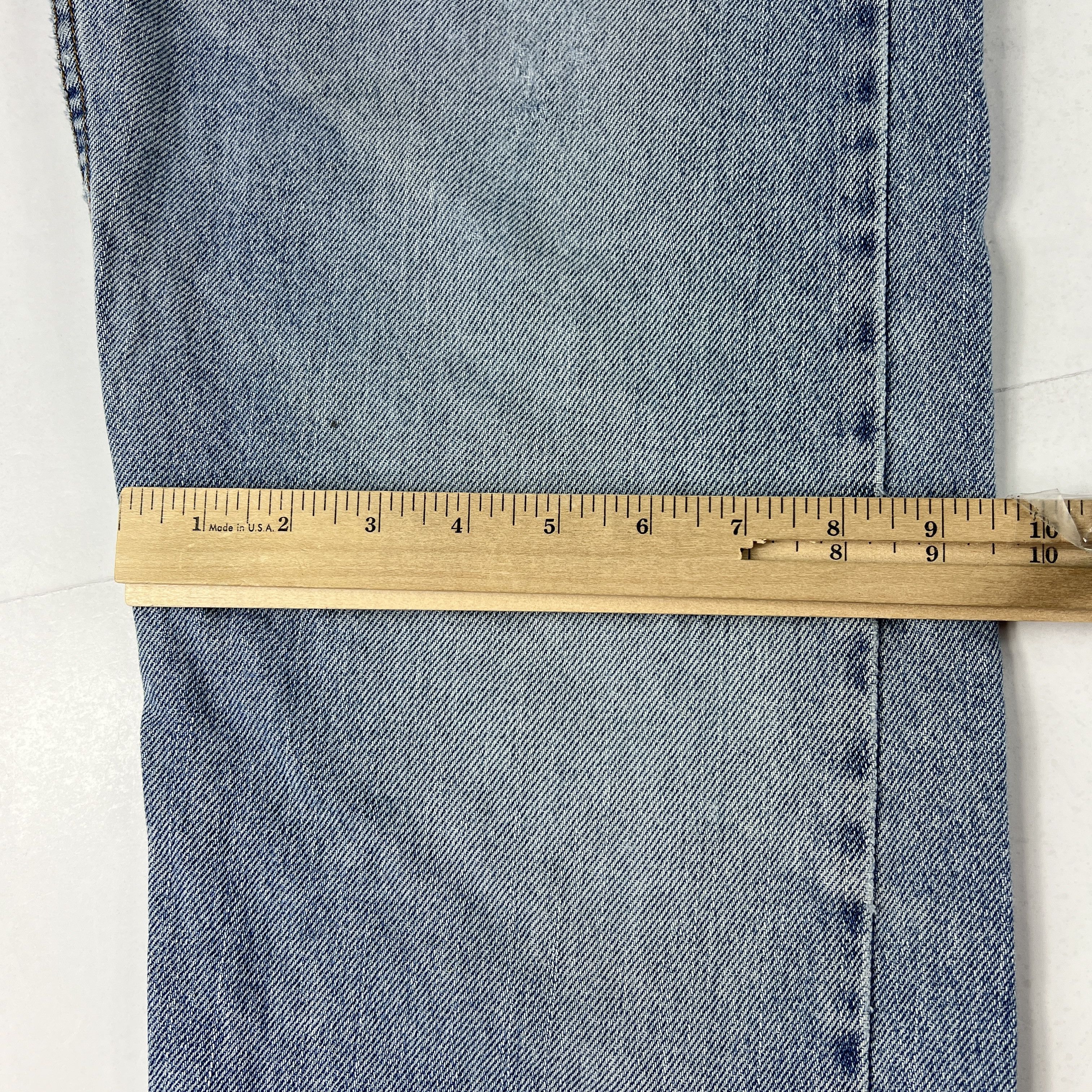 Levi's × Vintage Y2K Levi's Jeans 505 Straight Blue Faded Distressed Denim Size US 34 / EU 50 - 21 Thumbnail