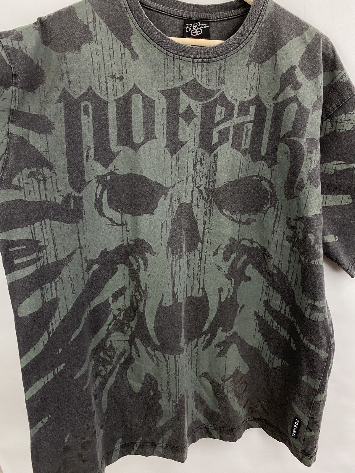 No Fear 💀 Rare No Fear Skull Style Y2K Retro Affliction Style Hype Size US XXL / EU 58 / 5 - 4 Thumbnail