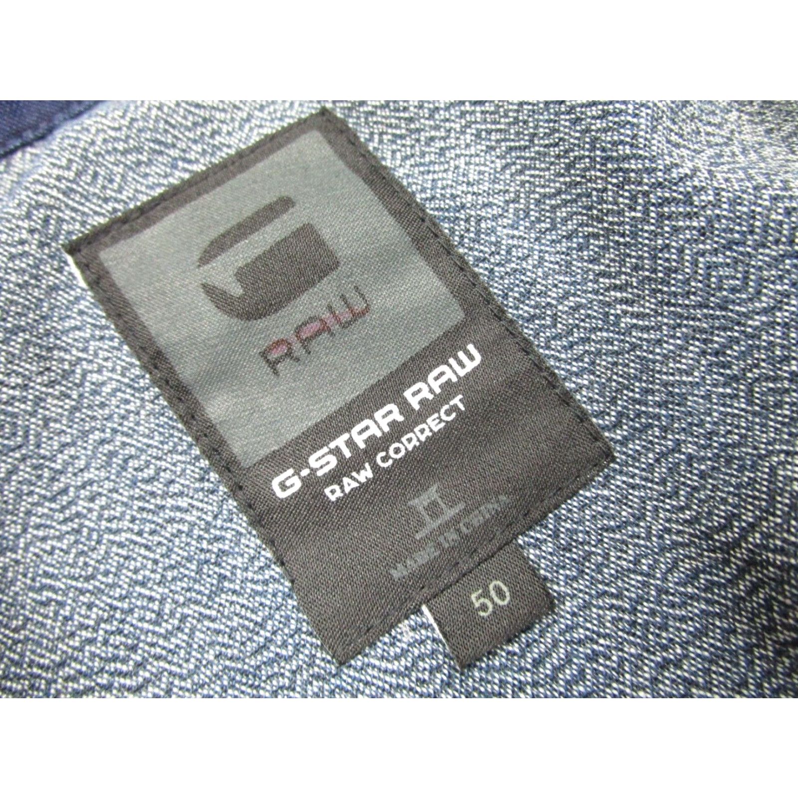 G-Star G-Star Jacket Mens 40 Blue Blazer Sport Coat Shattor Omega Correct Size 40R - 6 Thumbnail