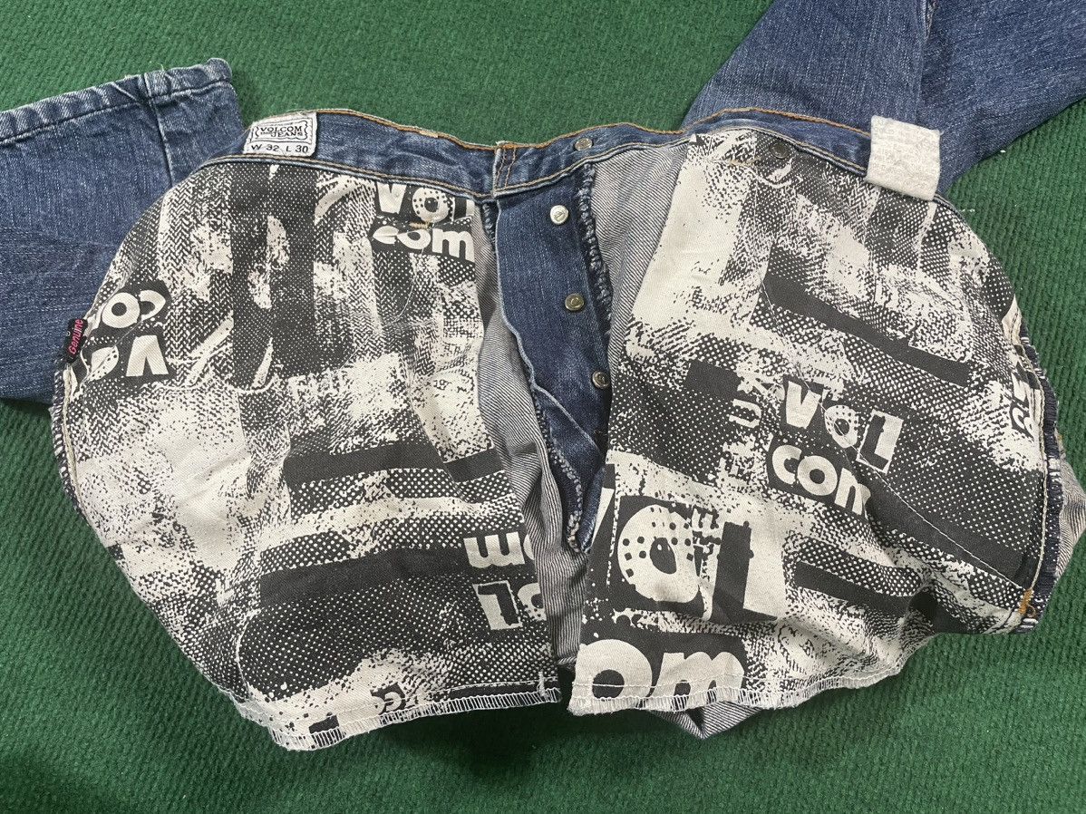 Vintage × Volcom Vintage Volcom Stone Bordwear Jeans Size US 34 / EU 50 - 8 Thumbnail